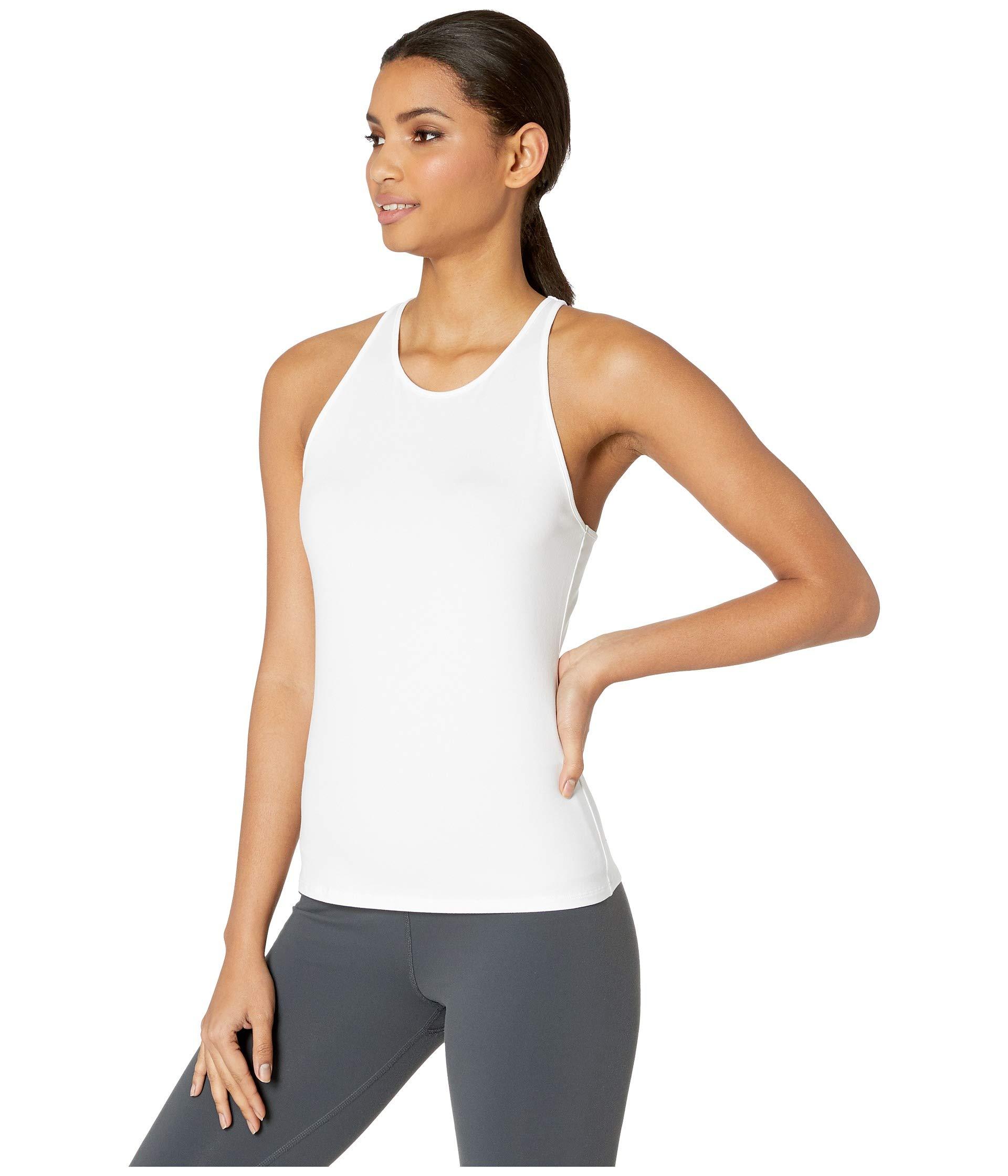 Alo Yoga Synthetic Select Tank in White - Lyst