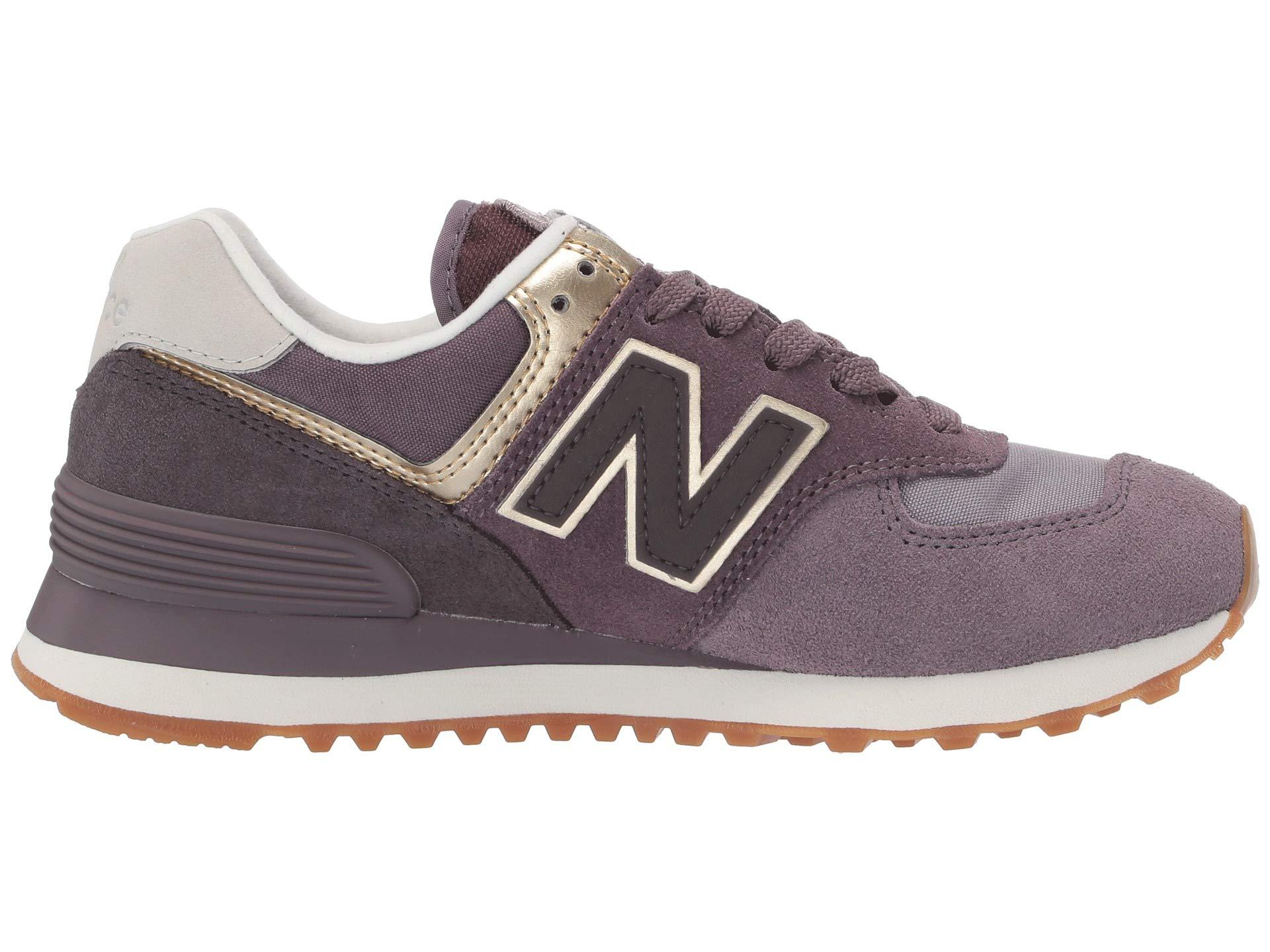new balance classics 574 metallic patch