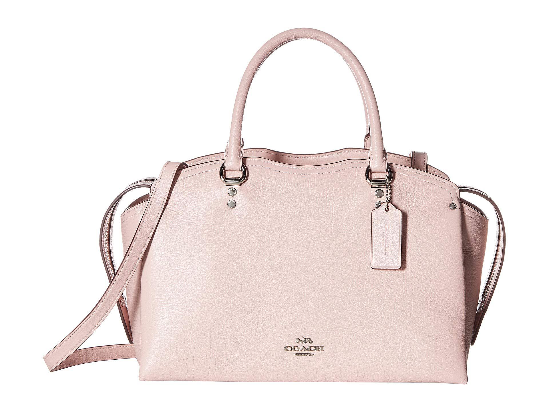 coach drew satchel black