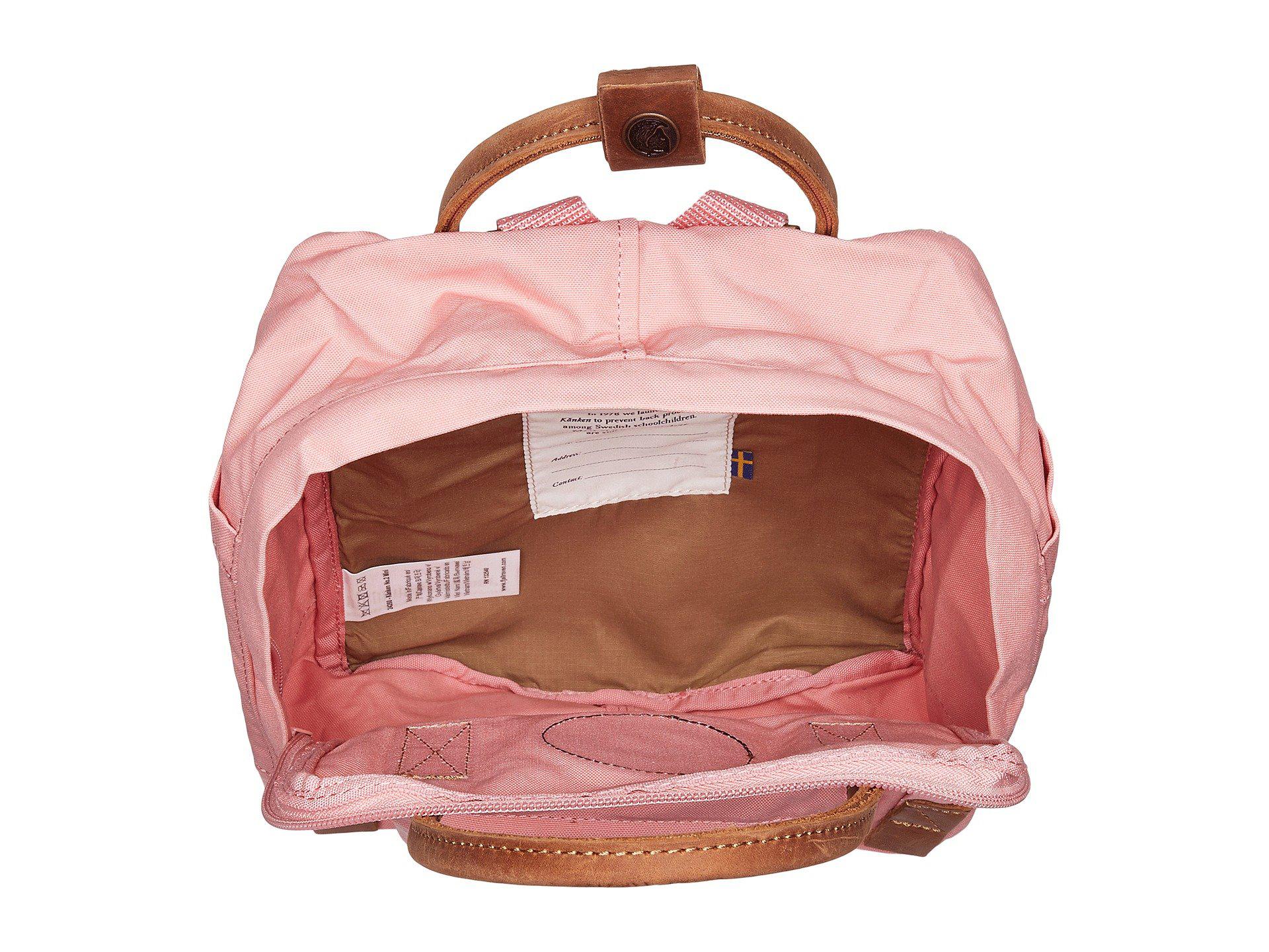 positur videnskabsmand beskæftigelse Fjallraven Leather Kanken No. 2 Mini (pink) Bags - Lyst