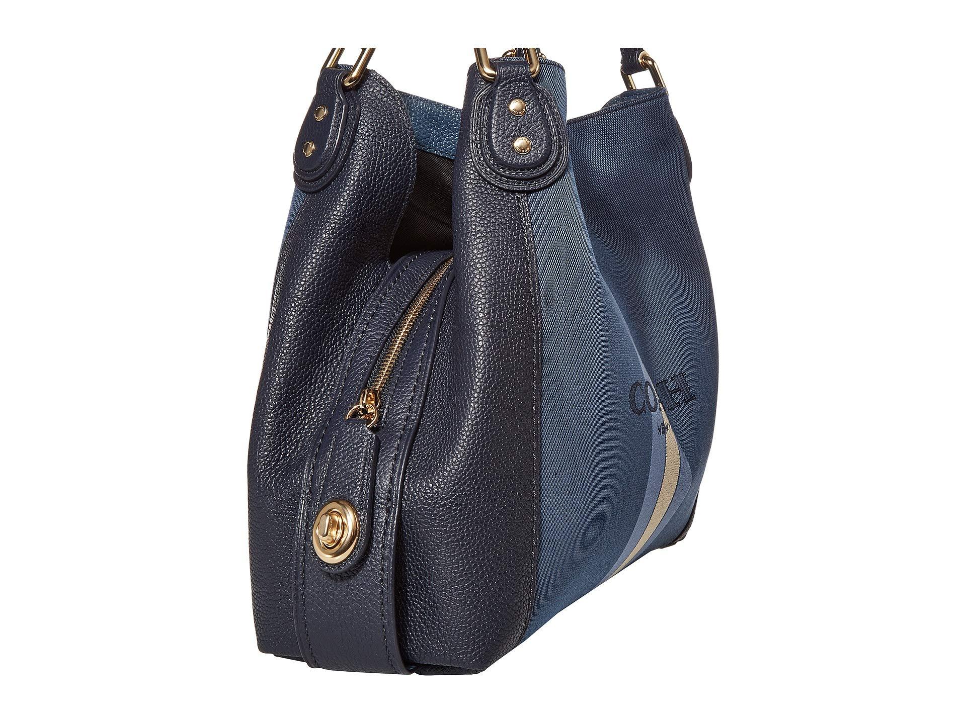 coach horse and carriage jacquard edie 31 shoulder bag