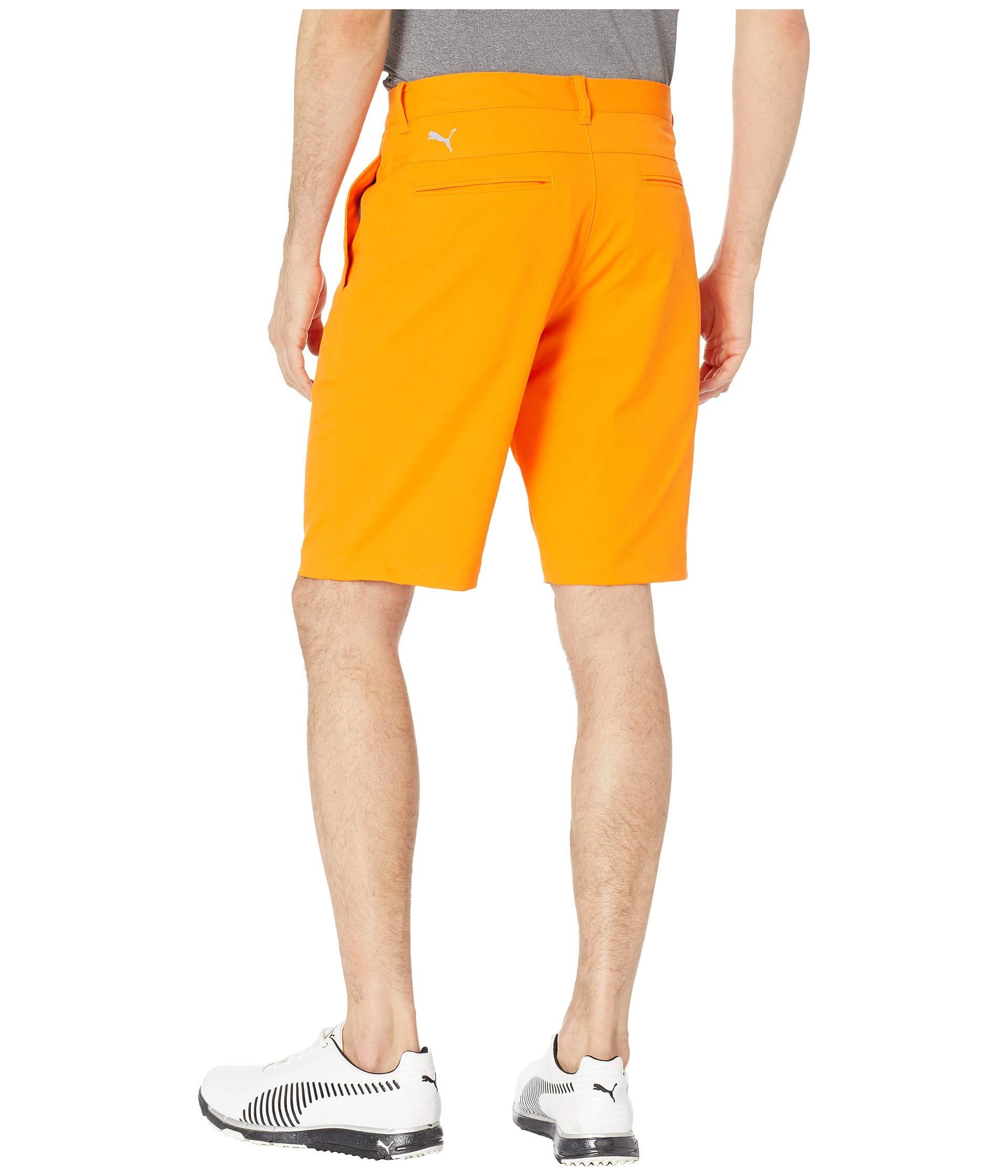 PUMA Synthetic Jackpot Shorts in Orange for Men - Lyst