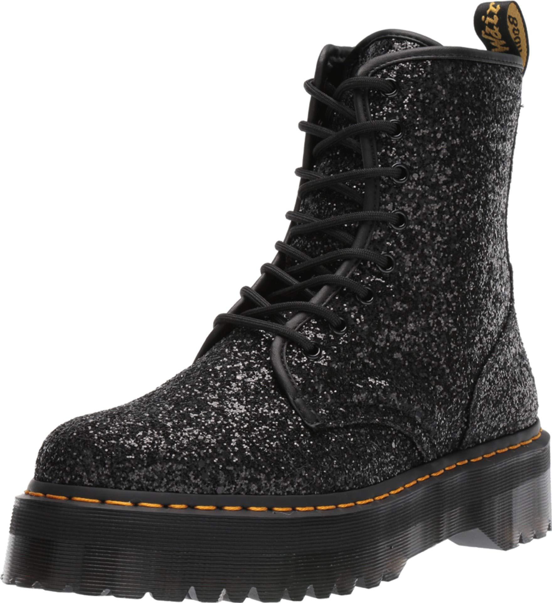 Dr. Martens Unisex Jadon Glitter in Black Lyst