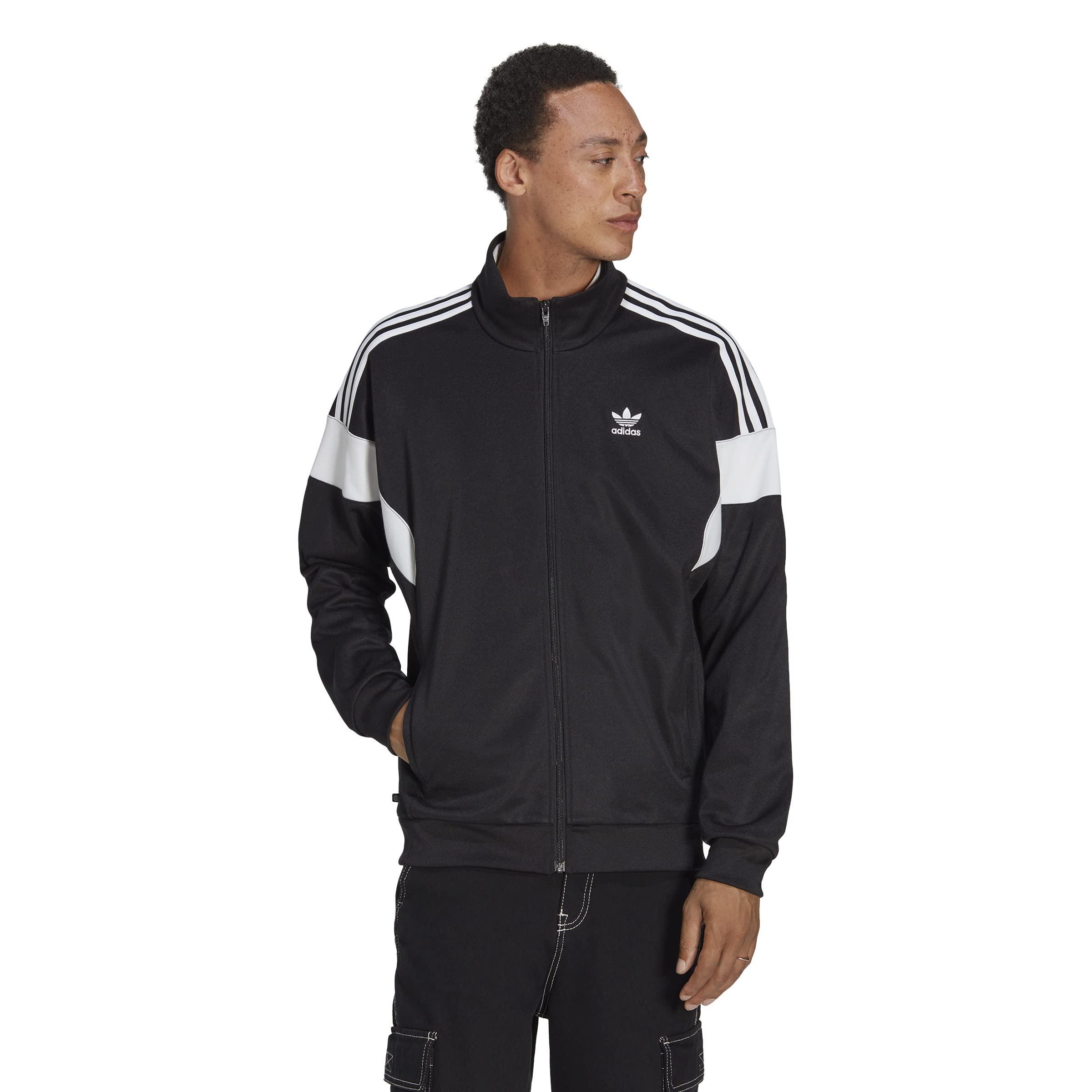 adidas Cutline Track Jacket in Black for Men | Lyst