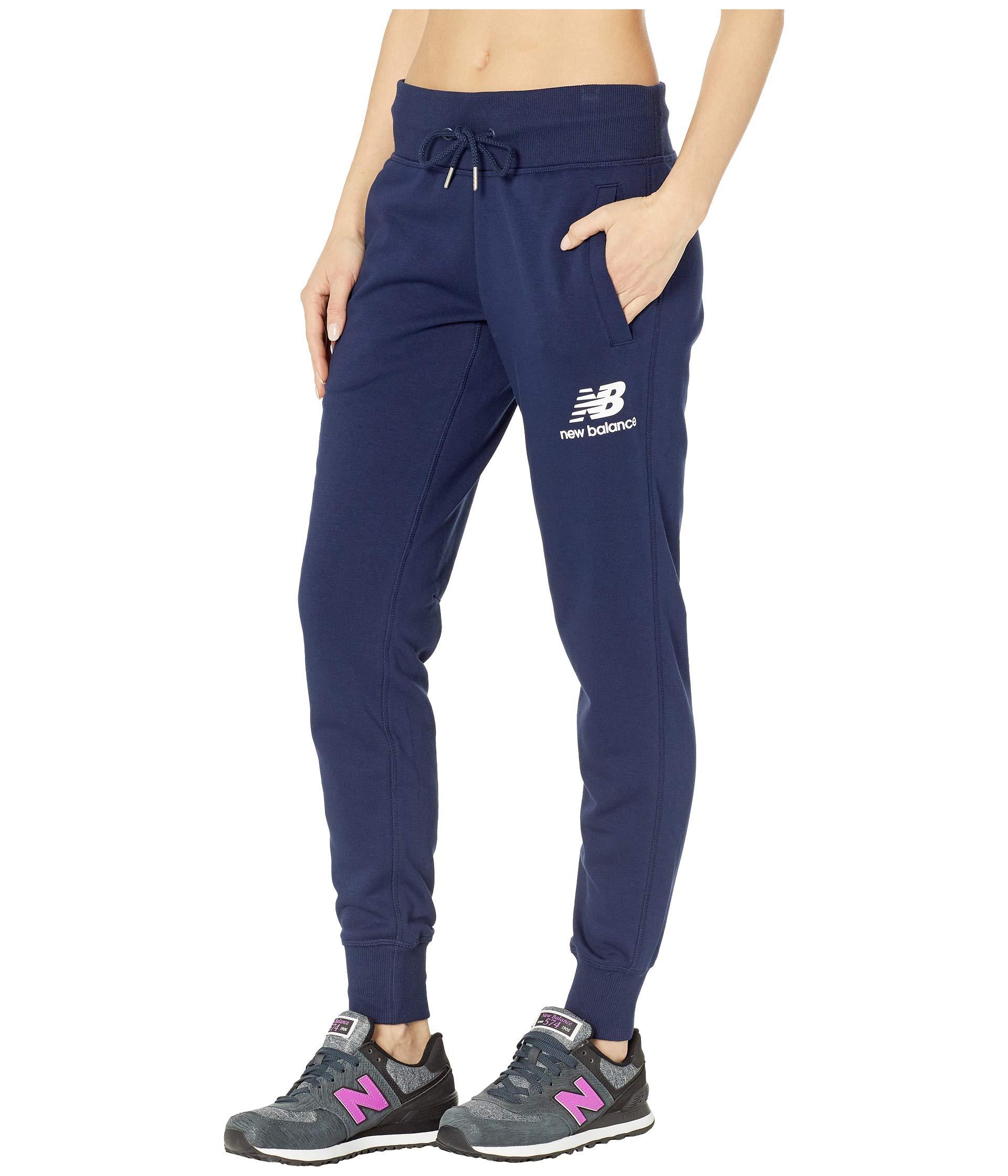 new balance essentials brushed sweatpants
