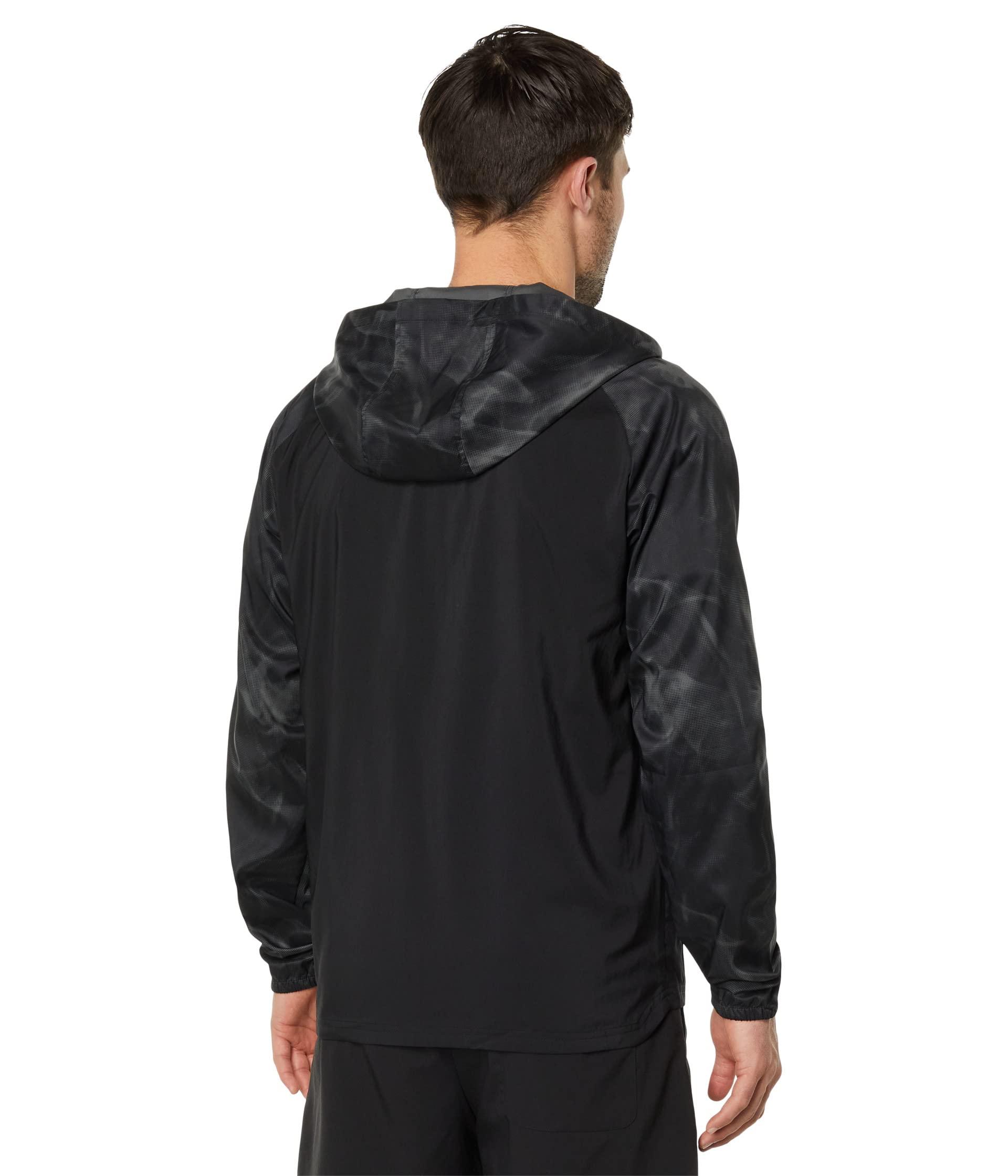 PUMA Run Favorite All Over Print Woven Jacket in Black for Men | Lyst