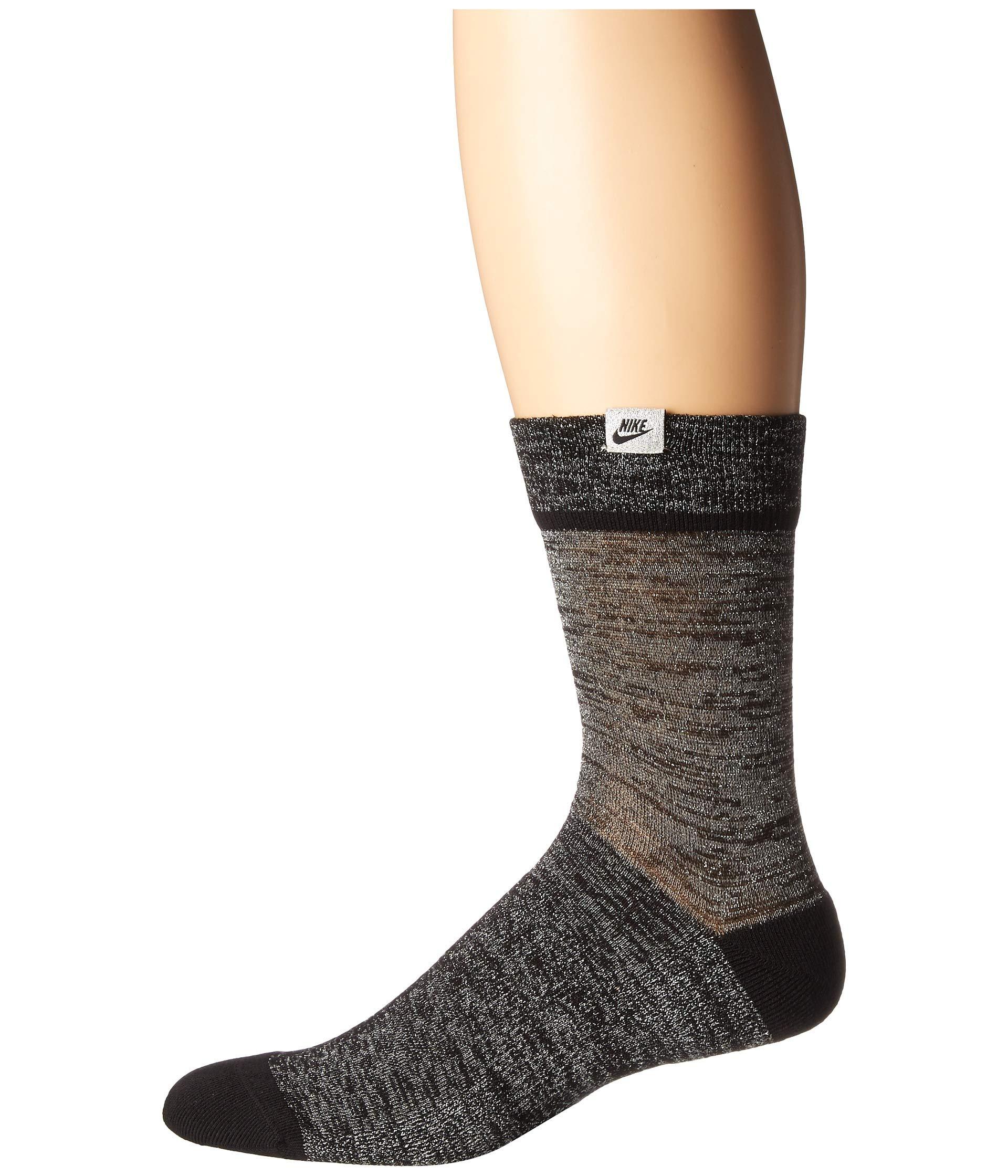 nike sneaker sox crew