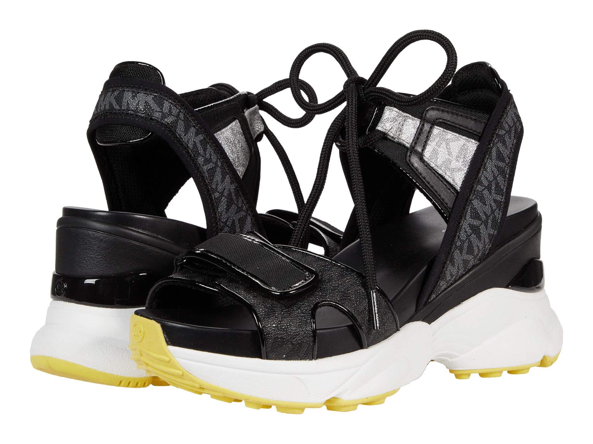 MICHAEL Michael Kors Irma Sandal in Black | Lyst