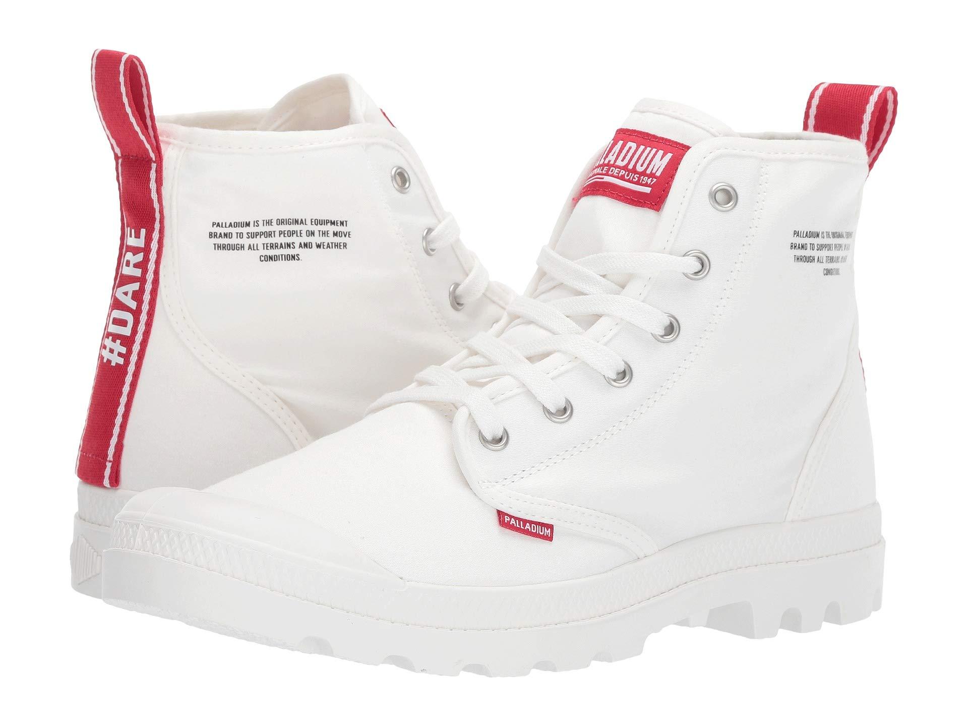 palladium white sneakers
