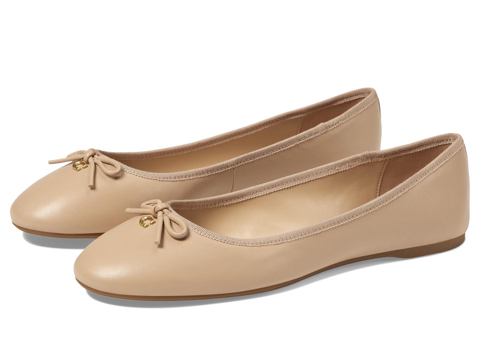 Abigail Vegan Leather Flats Ballerinas