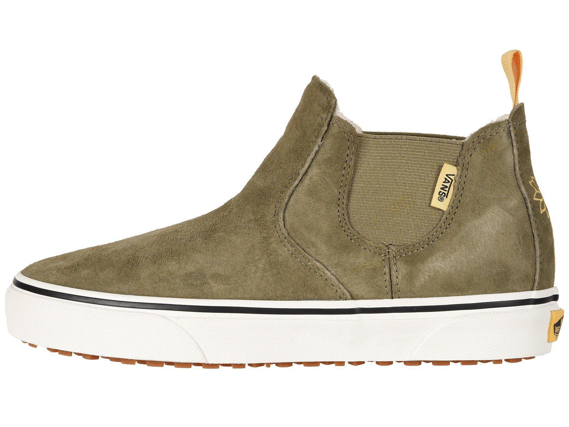 vans slip on mid mte
