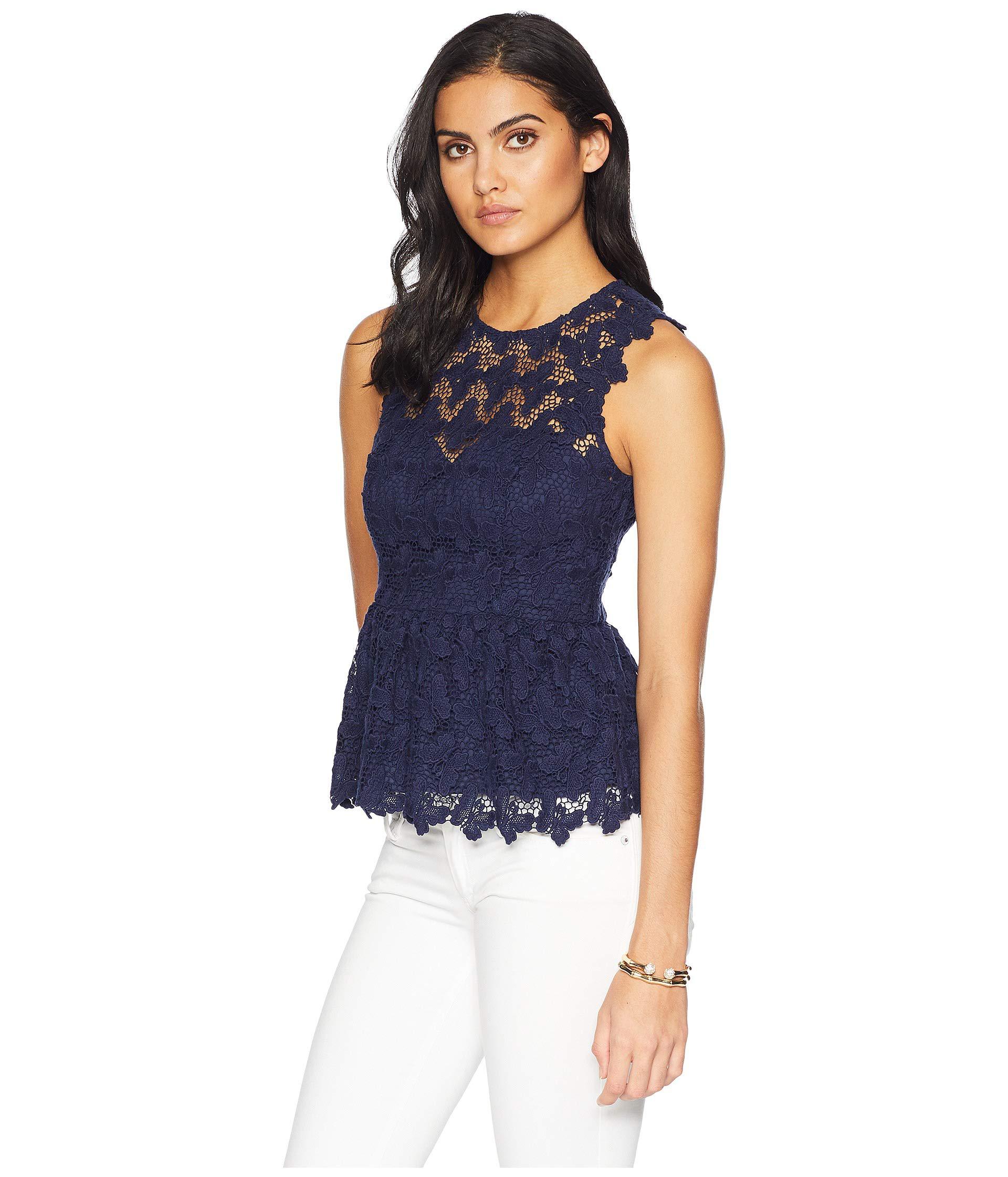 lilly pulitzer peplum top
