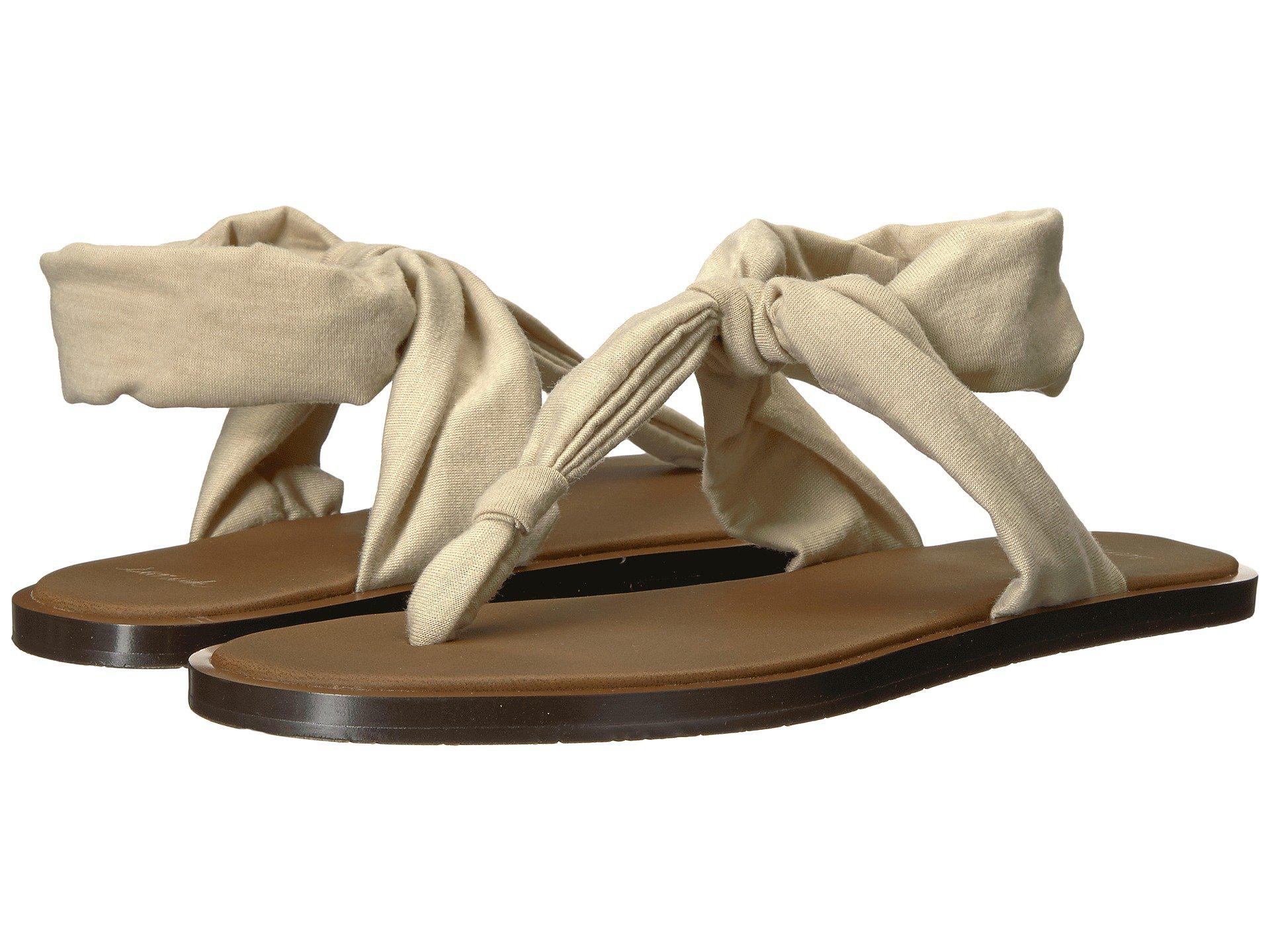 Sanuk Yoga Sling Ella Lx (natural) Sandals - Lyst