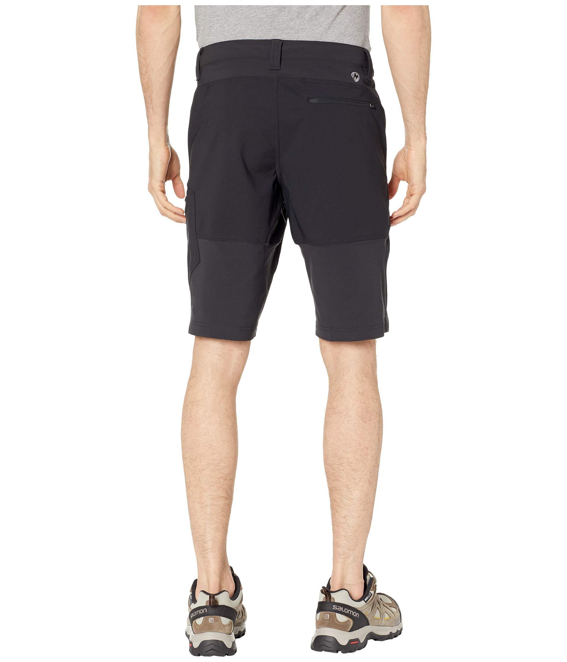 Marmot Synthetic Limantour Shorts in Black for Men - Lyst