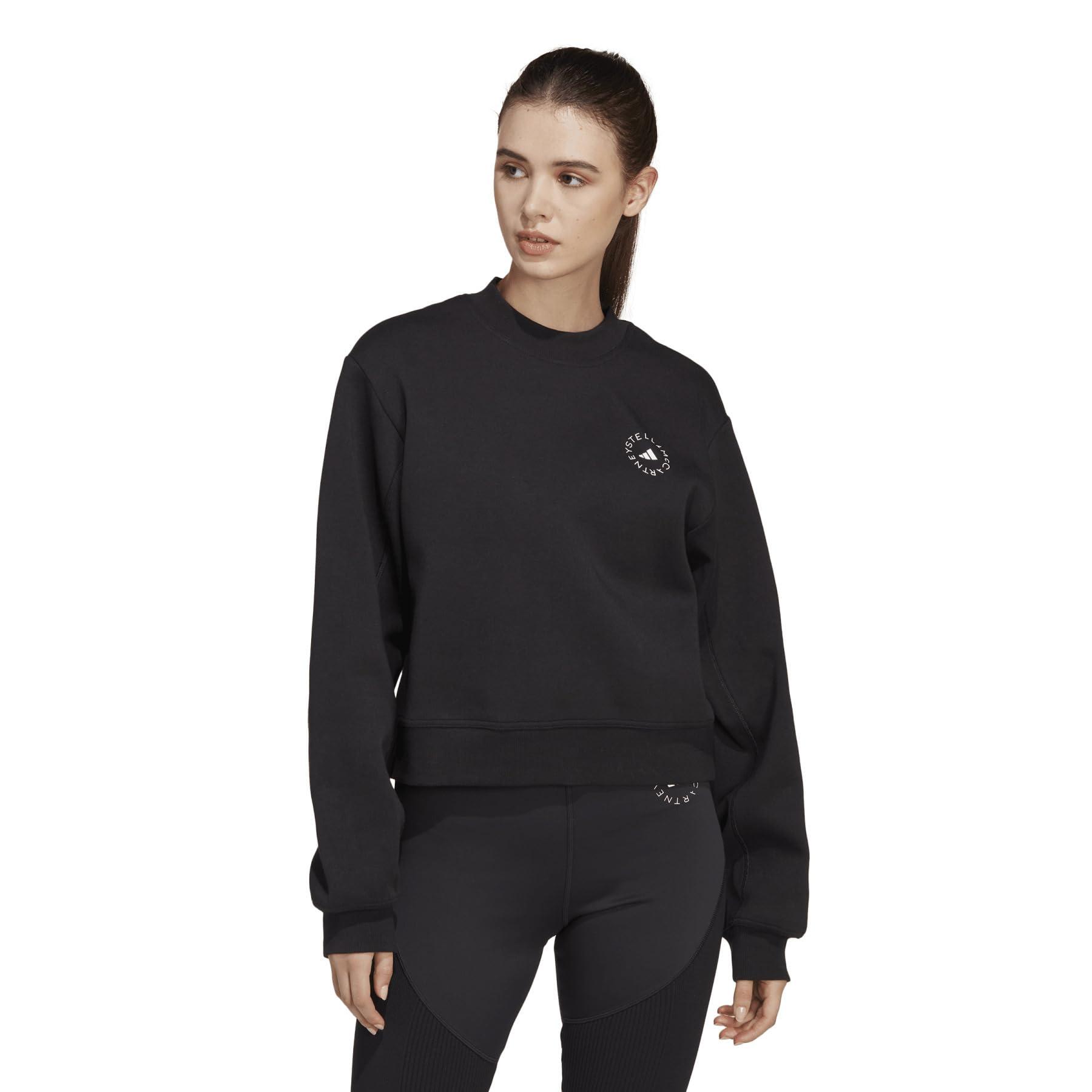 adidas By Stella McCartney By Stella Mccartney Sportswear Sweatshirt in  Black | Lyst