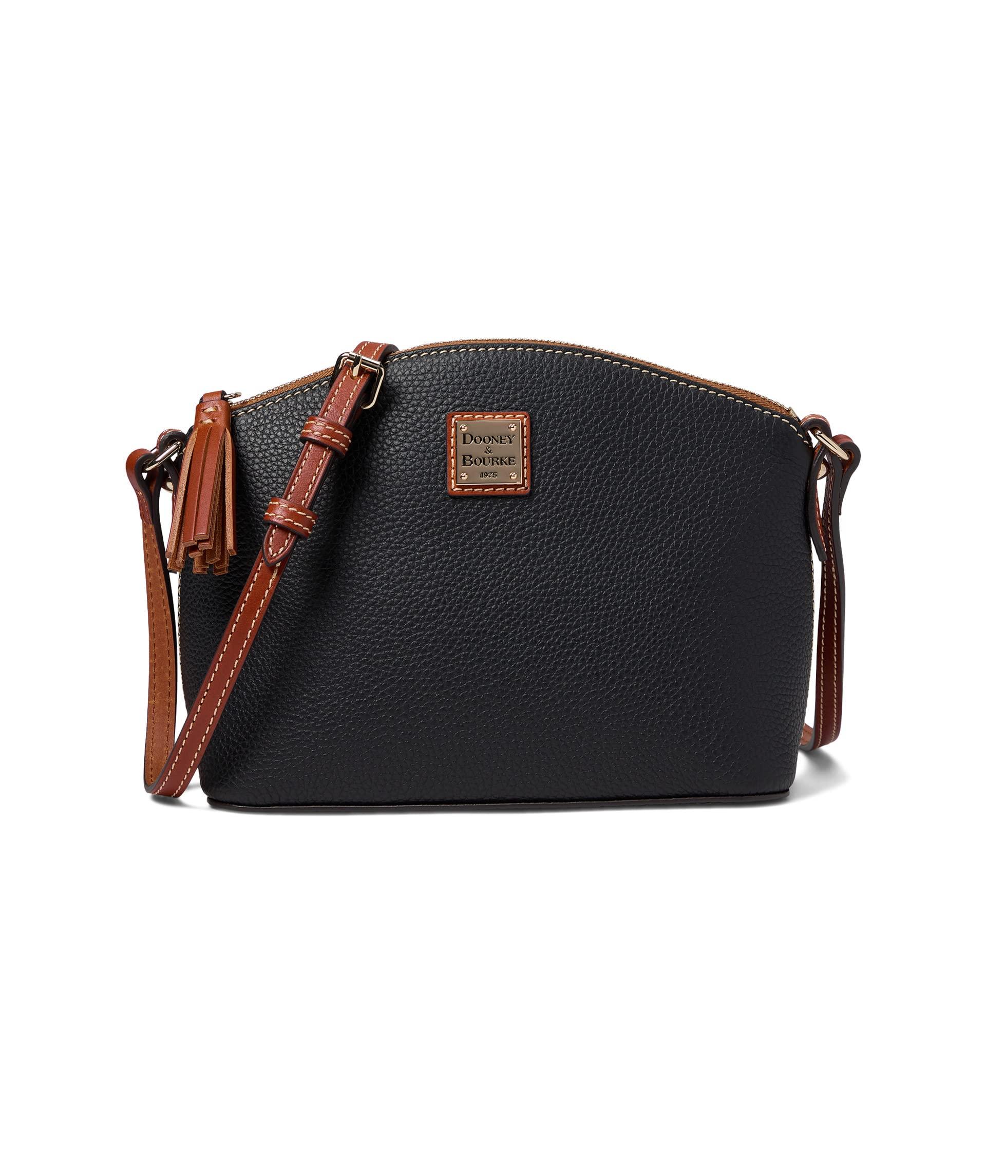 Dooney & Bourke Pebble Crossbody Pouchette Handbags Black : One Size