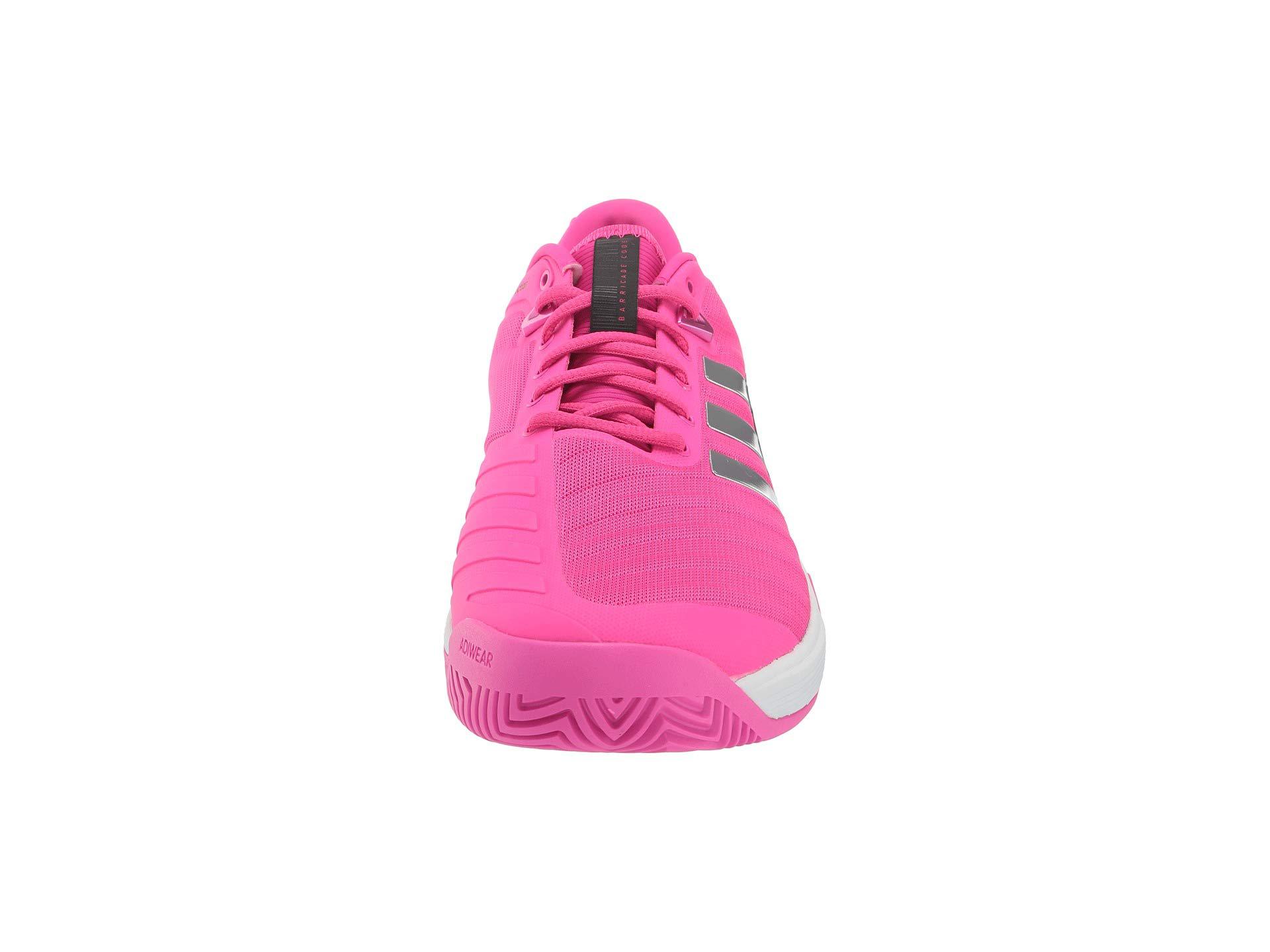 adidas Synthetic Barricade 2018 Boost (shock Pink/matte Silver/legend Ink)  Men's Tennis Shoes for Men | Lyst