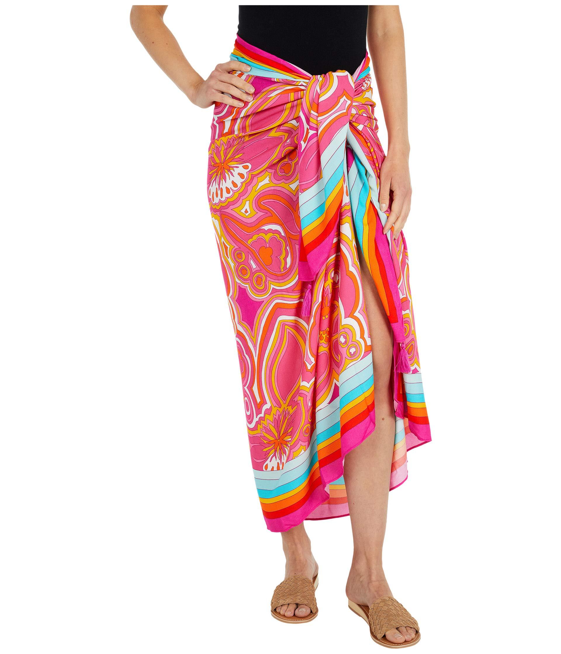 Trina Turk 25th Anniversary Morning Sunrise Pareo Swimsuit Cover