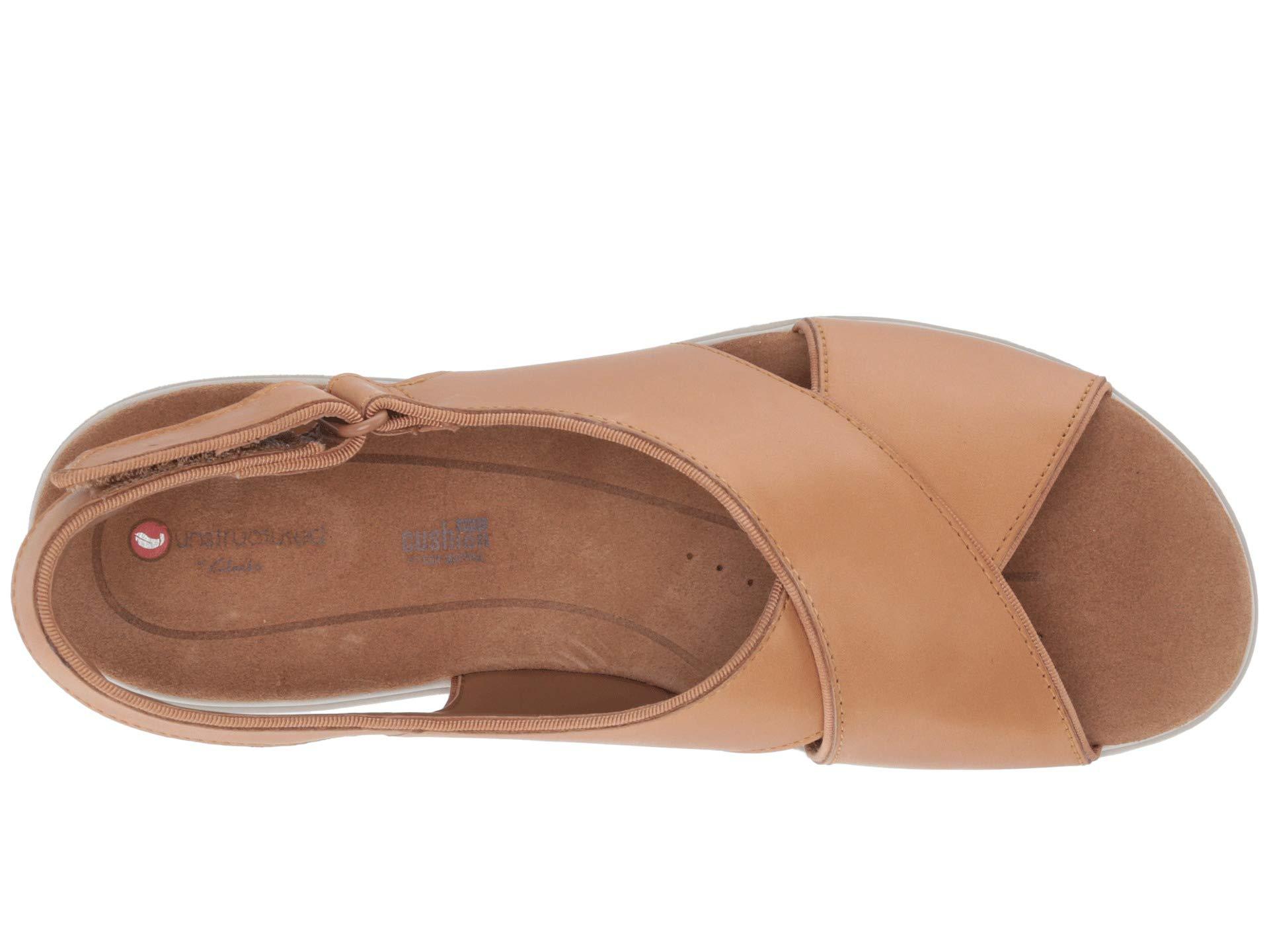 Clarks Un Karely Sun Sandal in Brown | Lyst