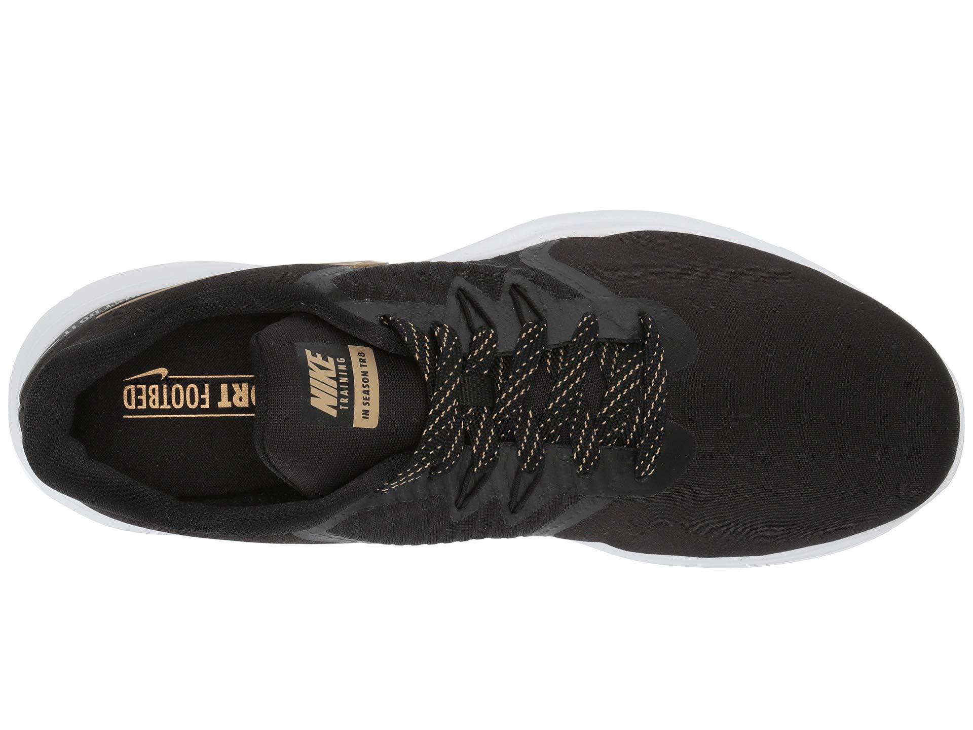 nike in season tr 8 black gold