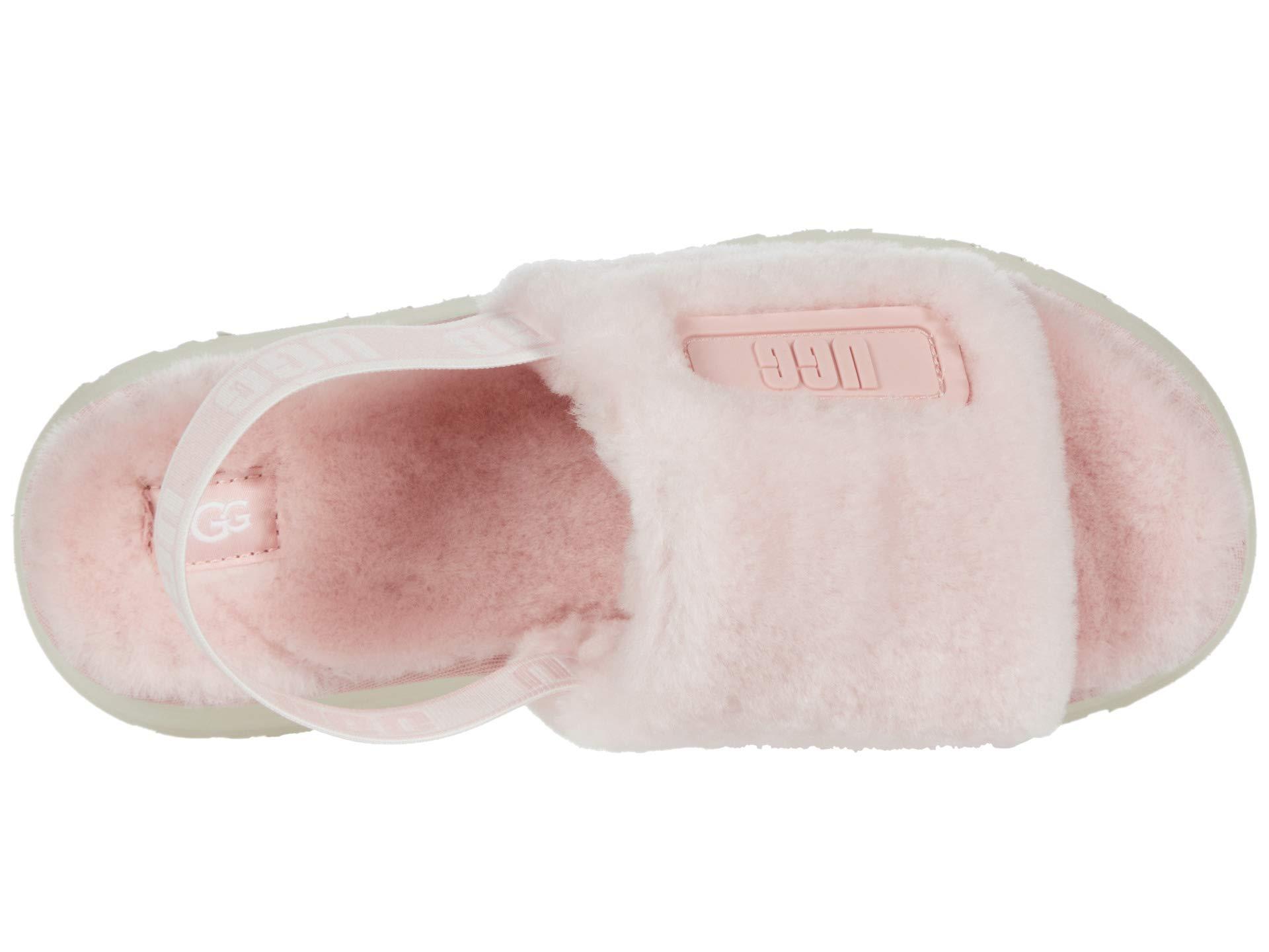 UGG Disco Checker Slide Yellow | 1113490 | The Sole Womens