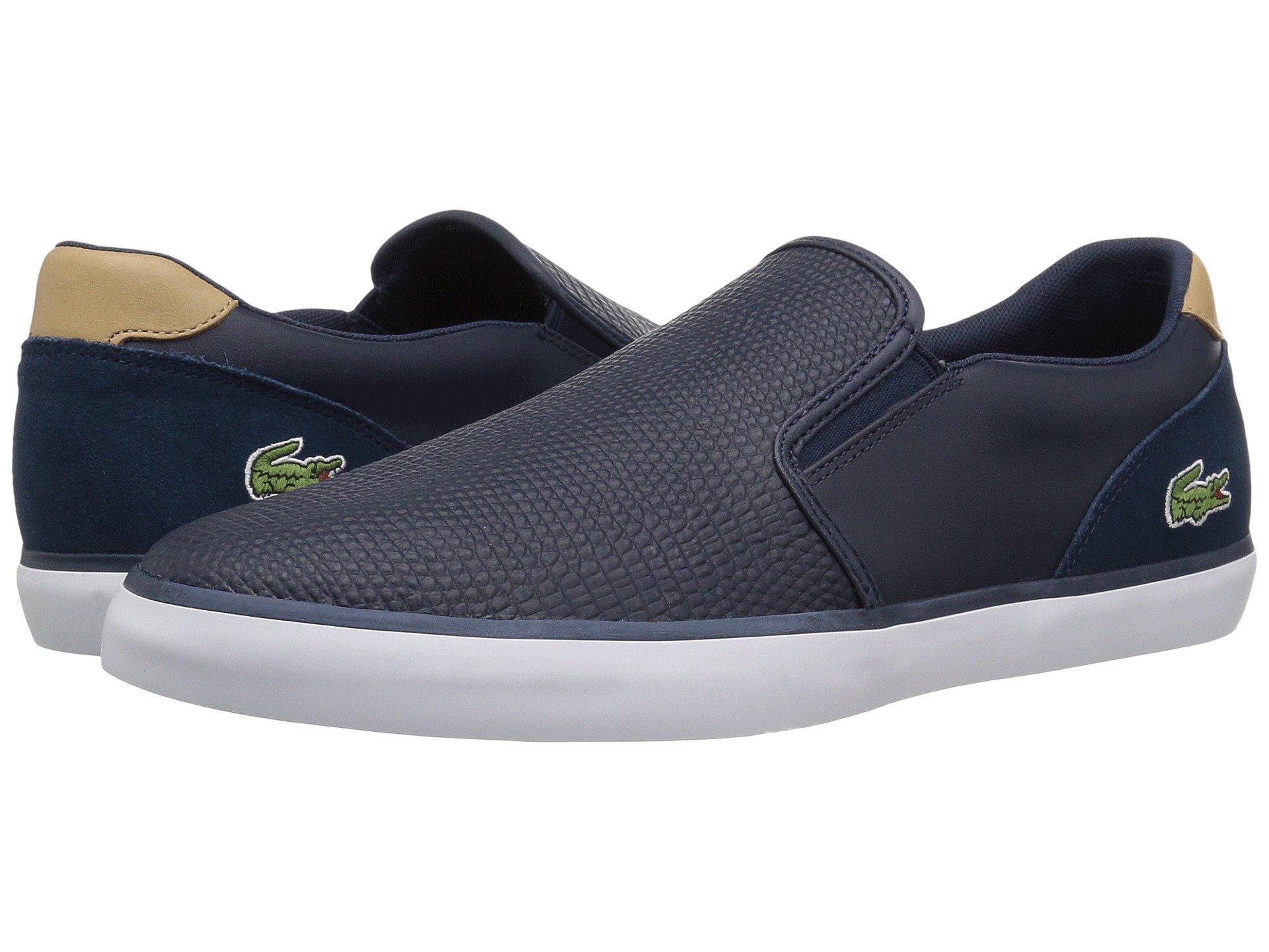 lacoste slip on men