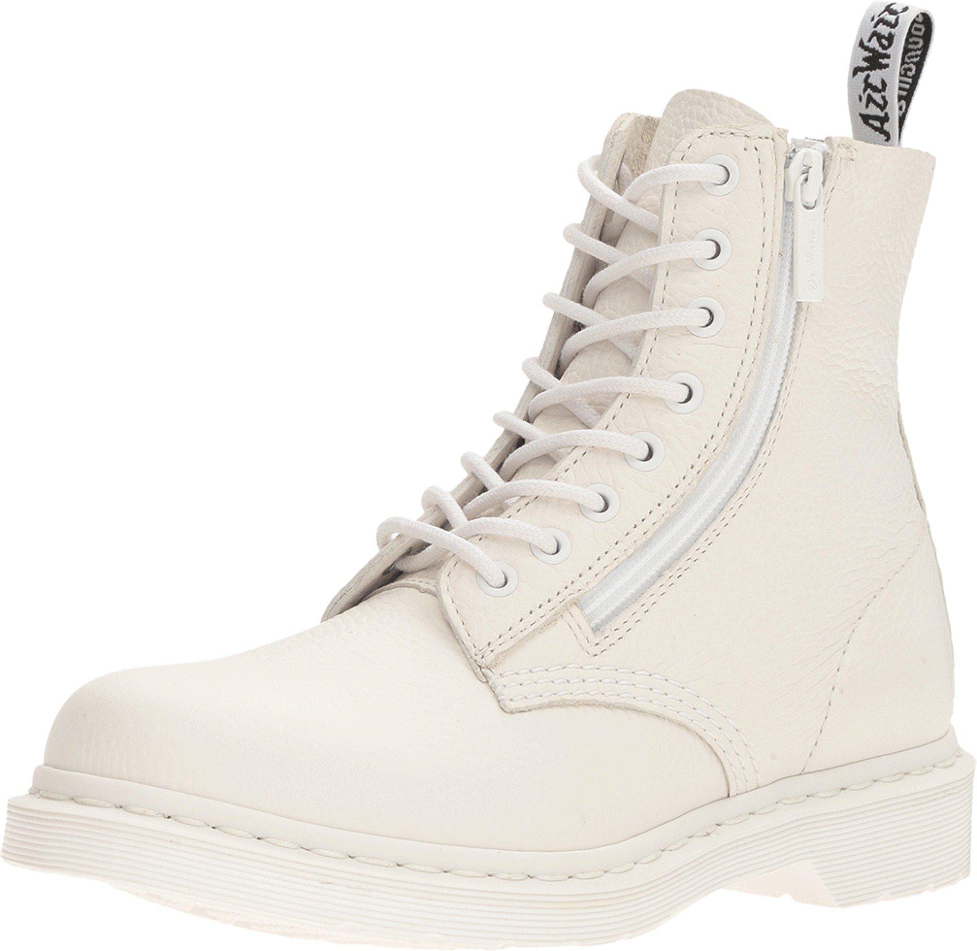 dr martens pascal with zip white