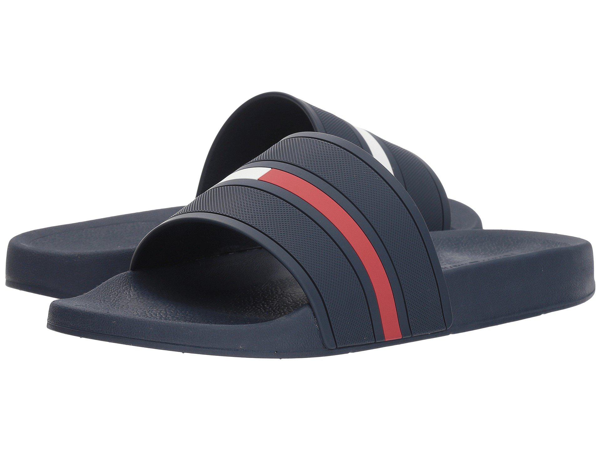 tommy hilfiger slides mens