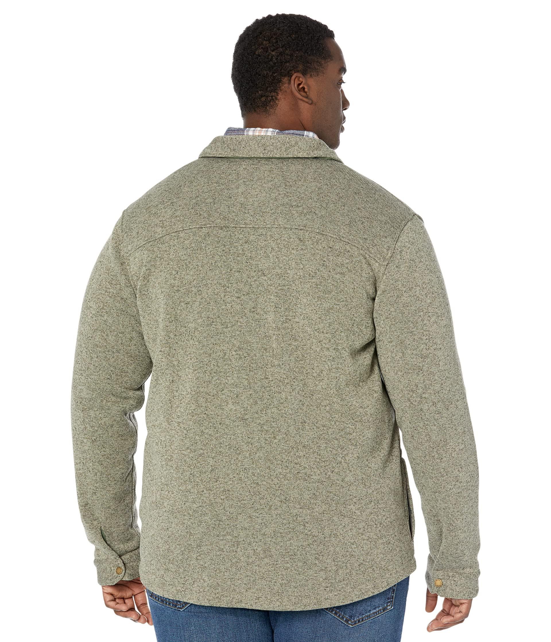 L.L. Bean Sweater Fleece Shirt Jacket 