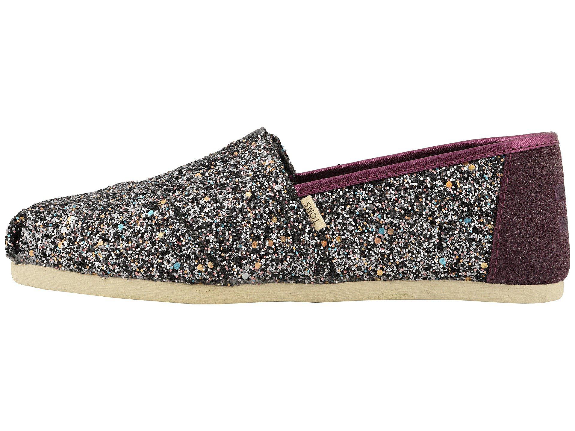 pewter party glitter toms