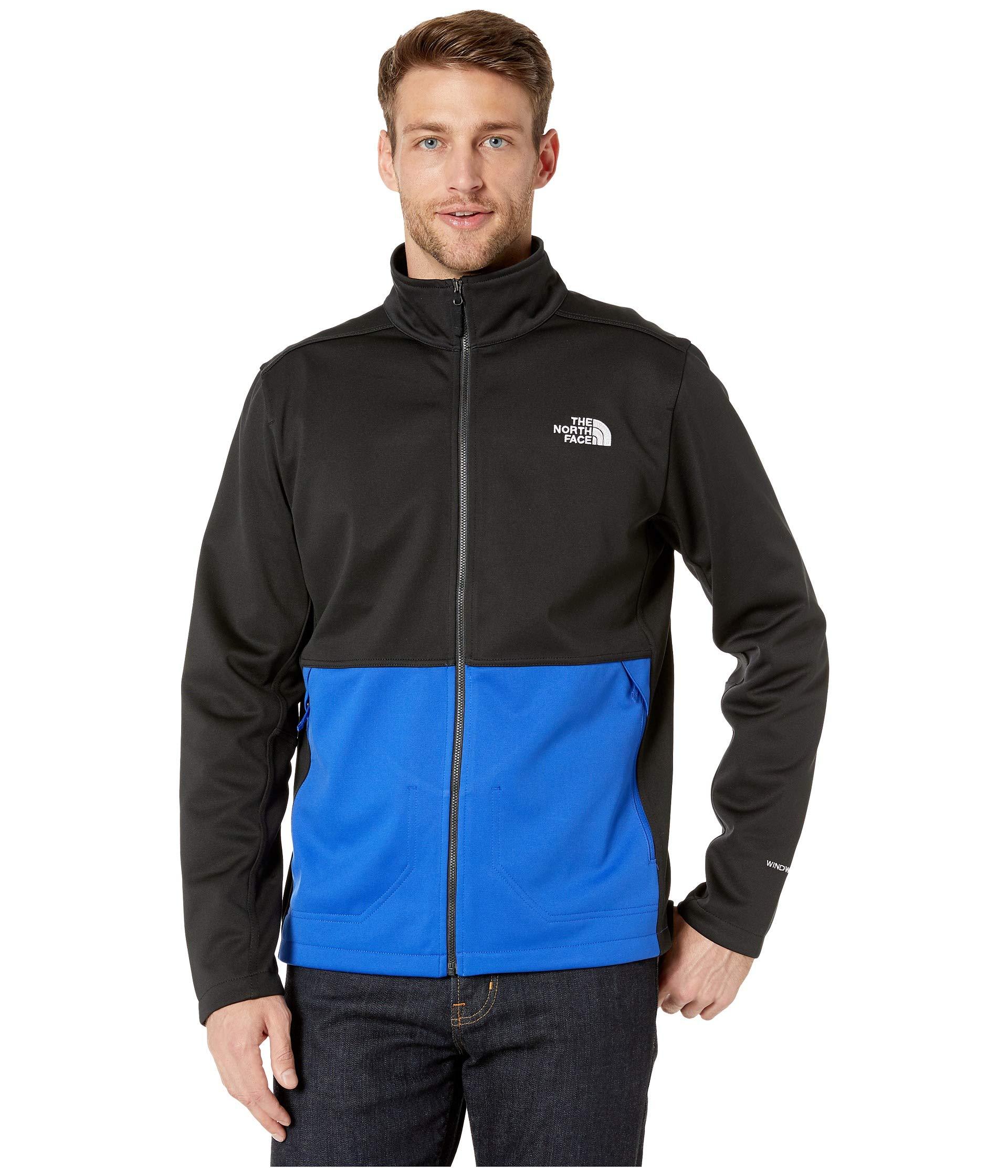The North Face Fleece Apex Canyonwall Jacket in Blue for Men - Lyst
