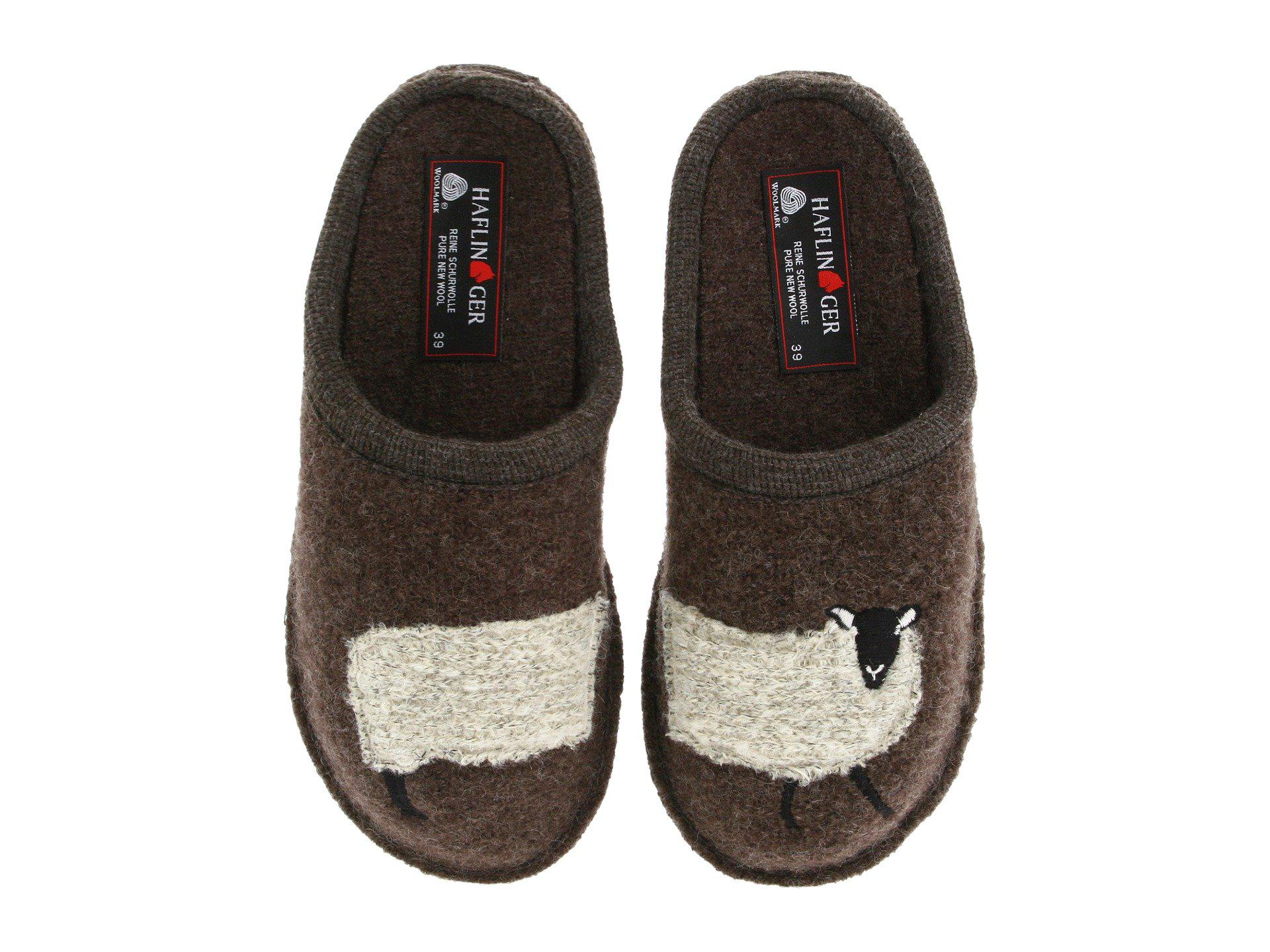 haflinger sheep slippers