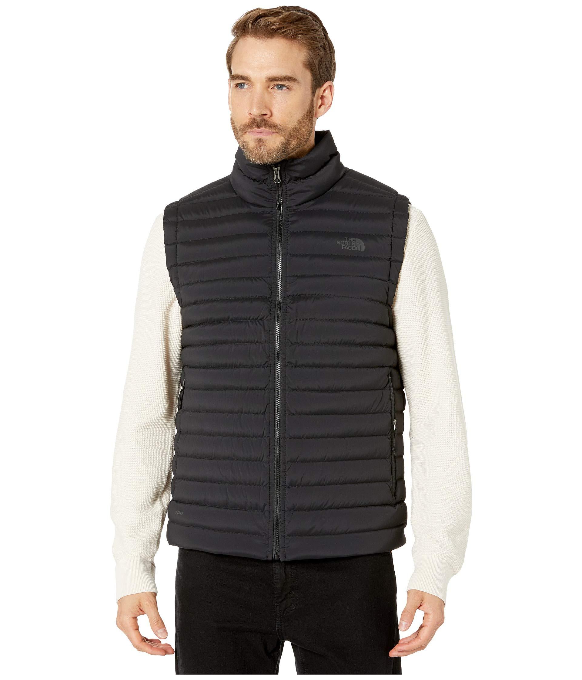 The North Face Goose Stretch Down Vest in Black for Men - Save 58% | Lyst