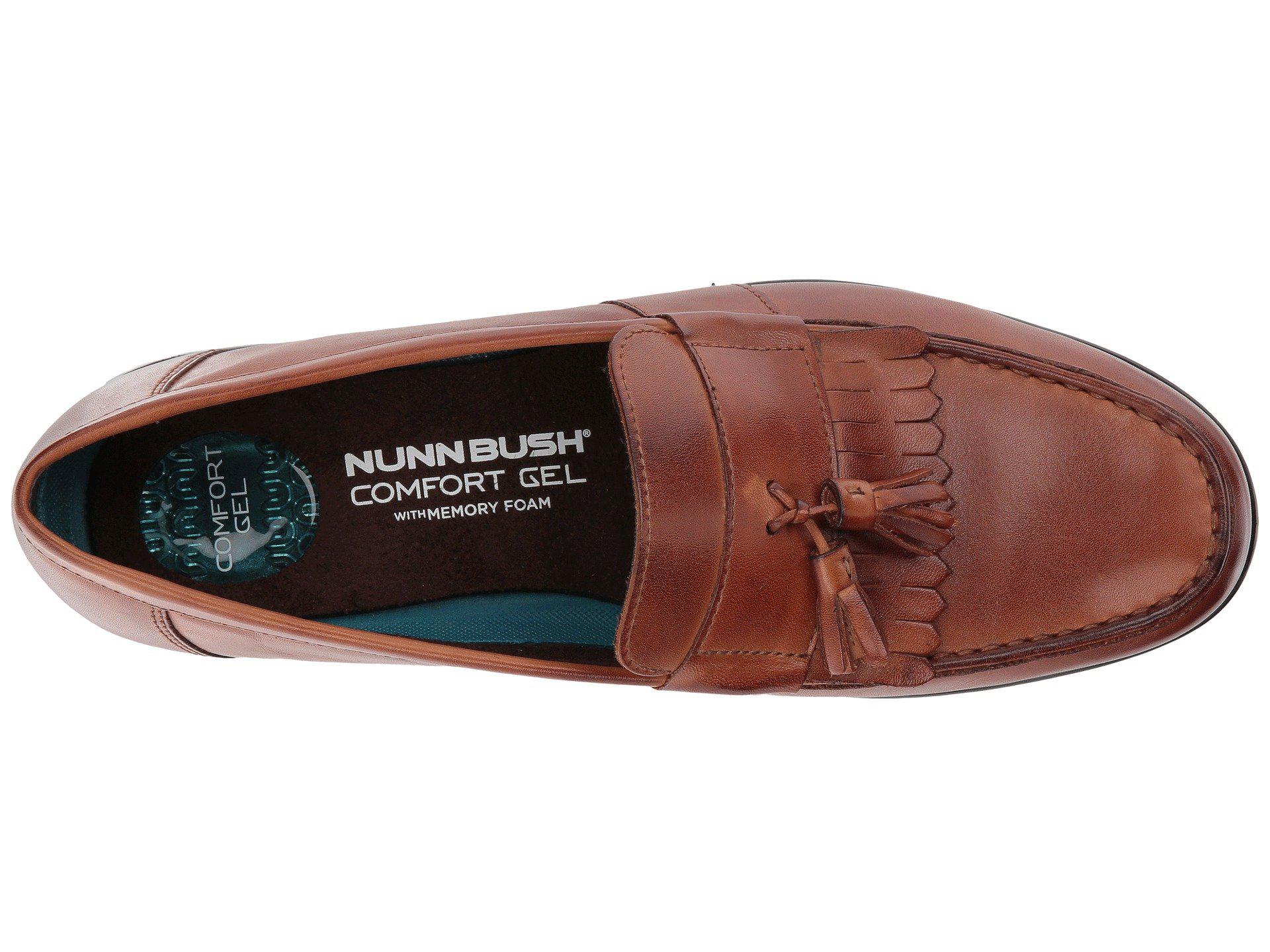 Nunn Bush Leather Denzel Moc Toe Kiltie Tassel Slip On Kore