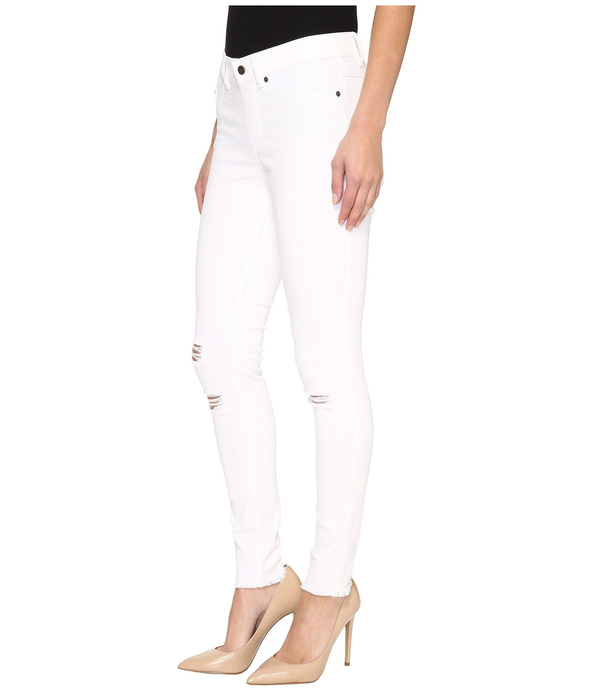 hue ripped denim leggings
