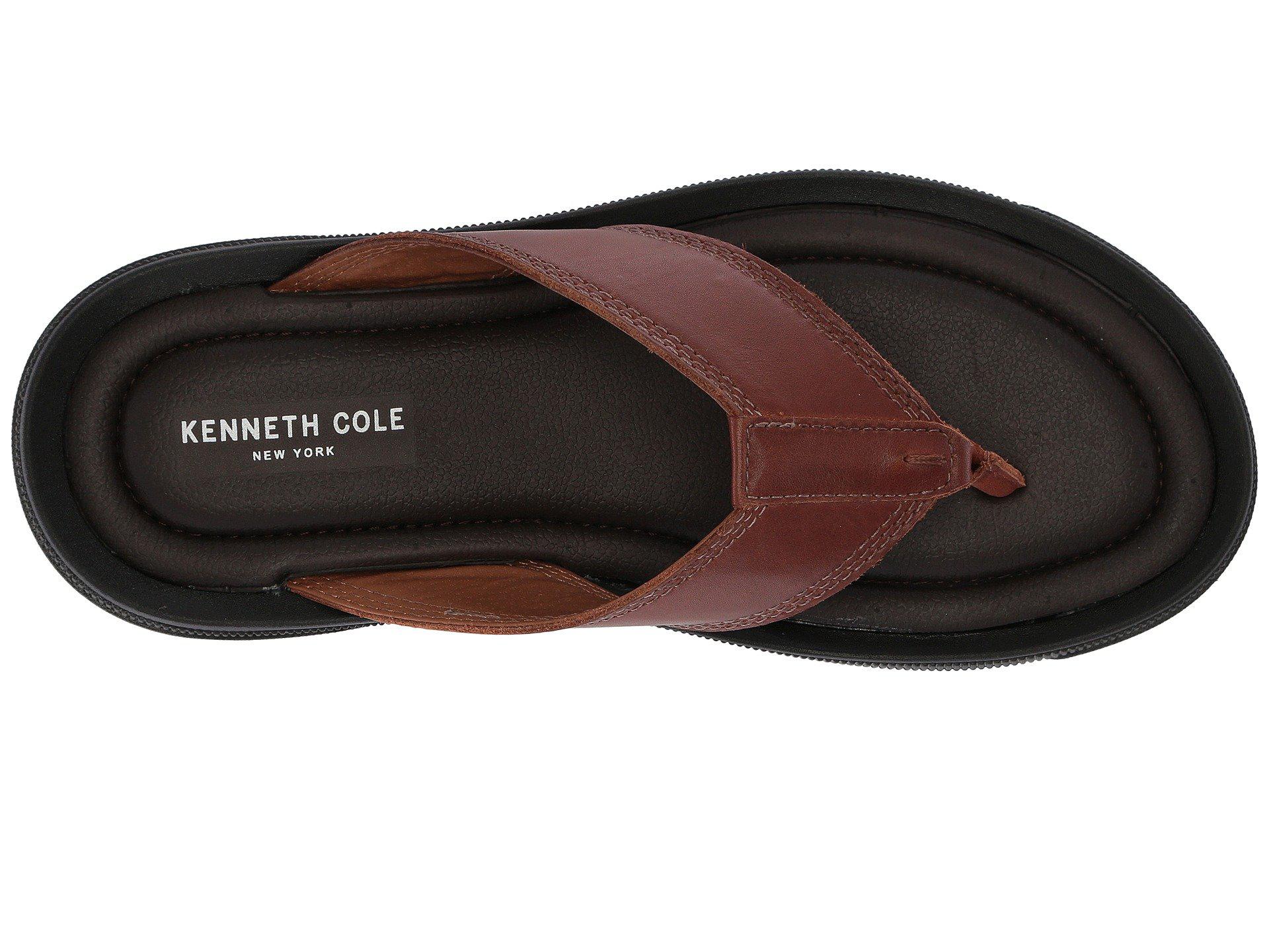 Cole Leather Yard Sandal B (cognac) Men's Sandals in Brown for