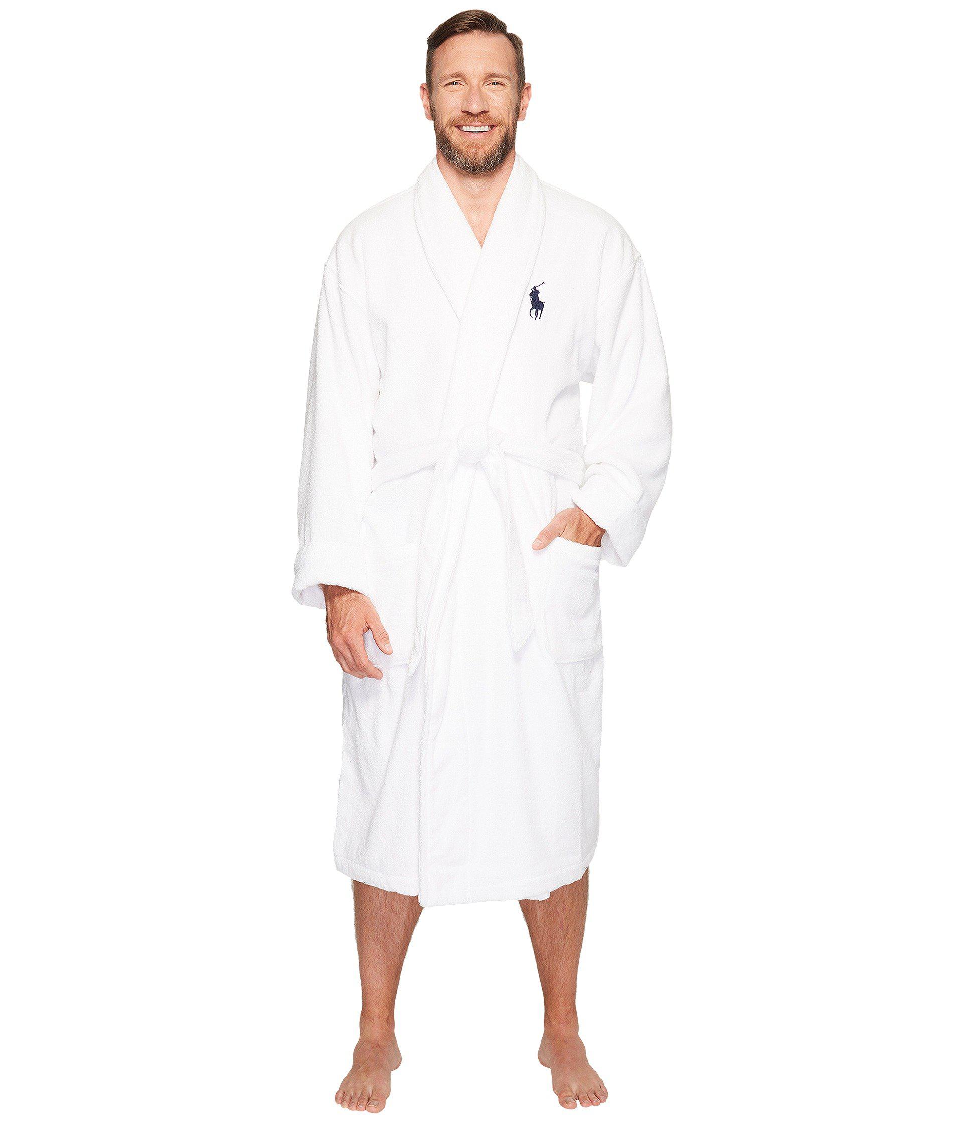Polo Ralph Lauren Cotton Big Robe in White for Men Lyst