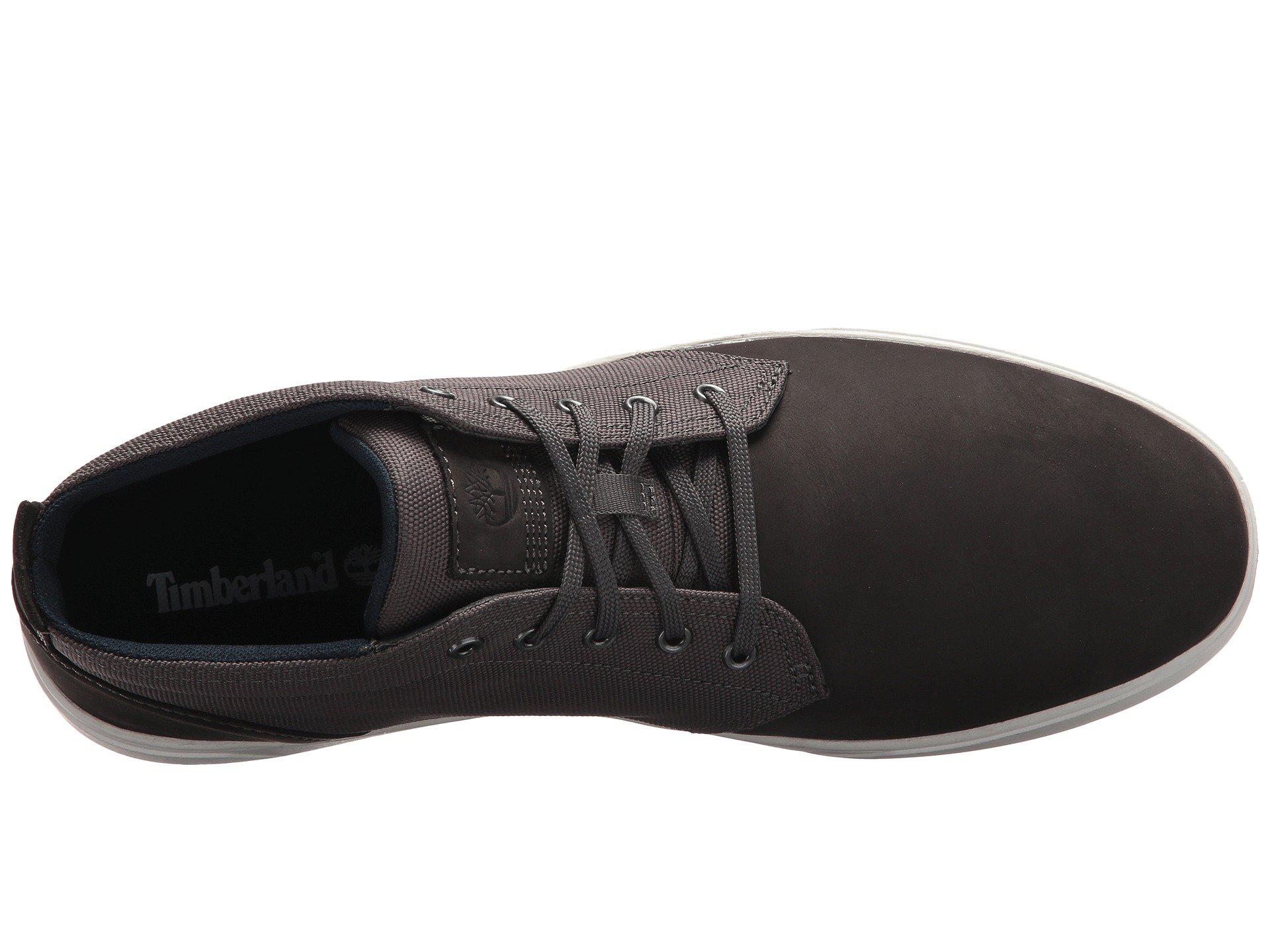 Timberland Groveton Ltt Chukka Leather & Fabric Sneaker in Gray for Men |  Lyst
