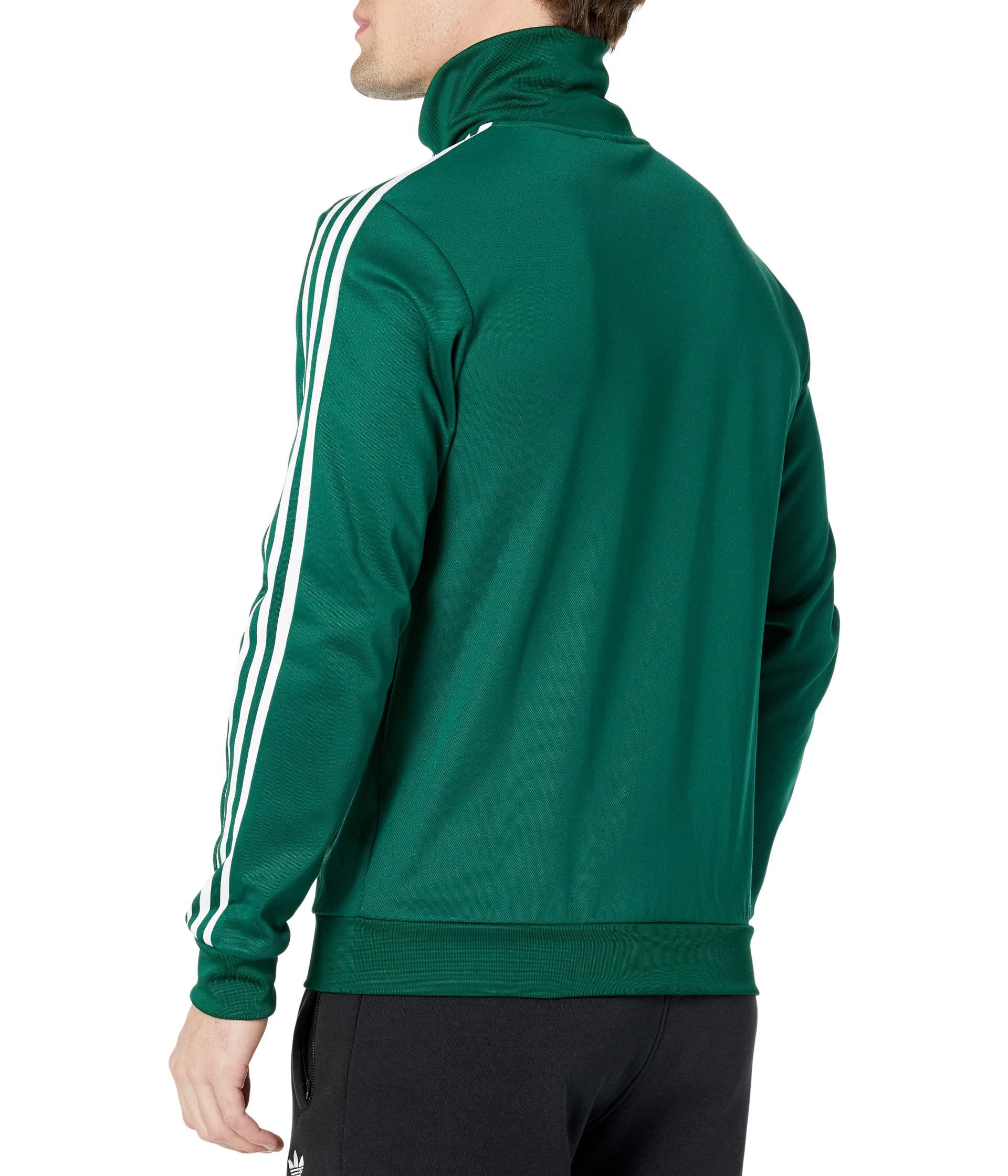adidas Originals Beckenbauer Track Jacket in Green for Men | Lyst