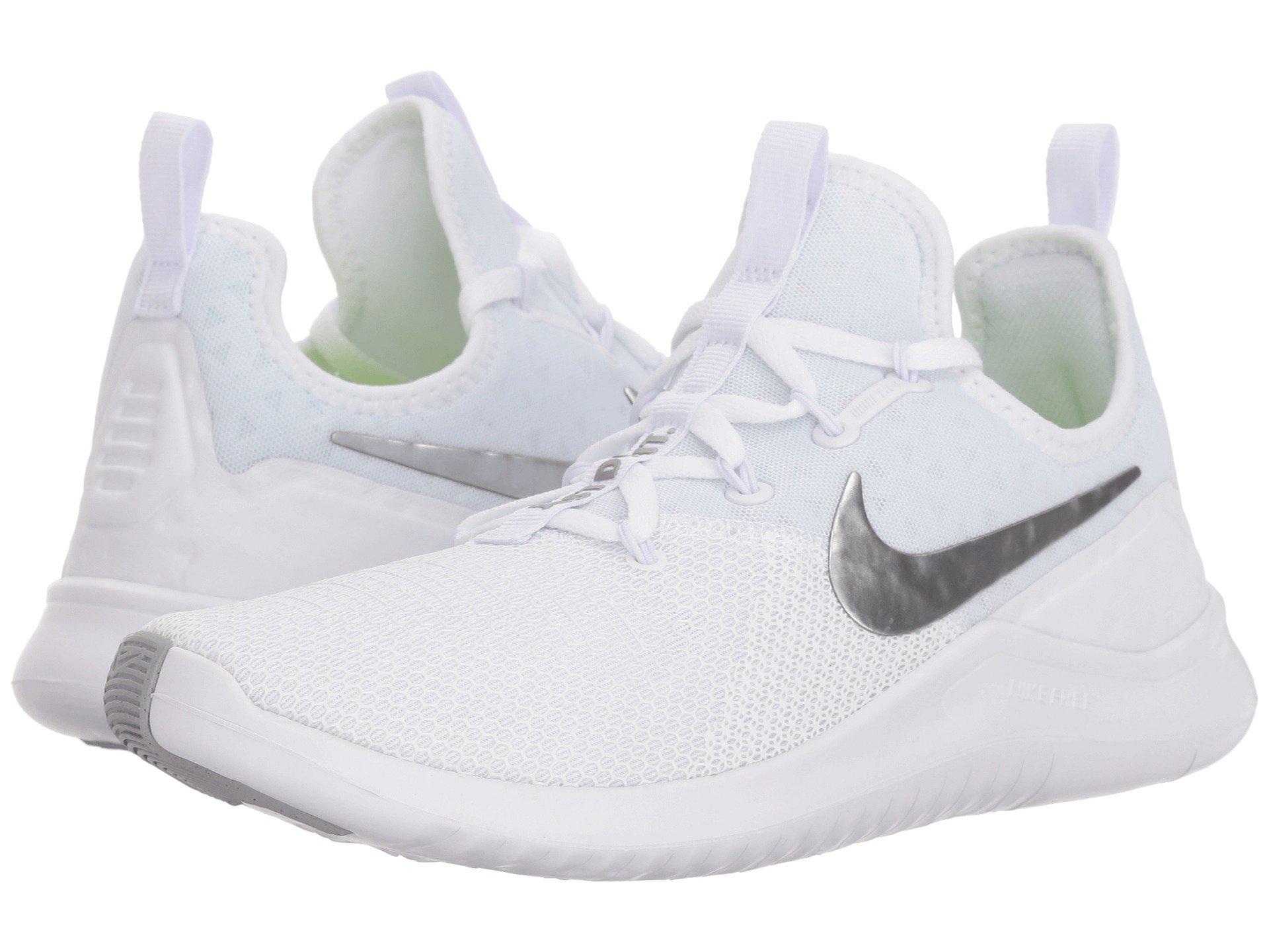 Free 8 (pure Platinum/white/igloo) Women's Cross Training Shoes | Lyst