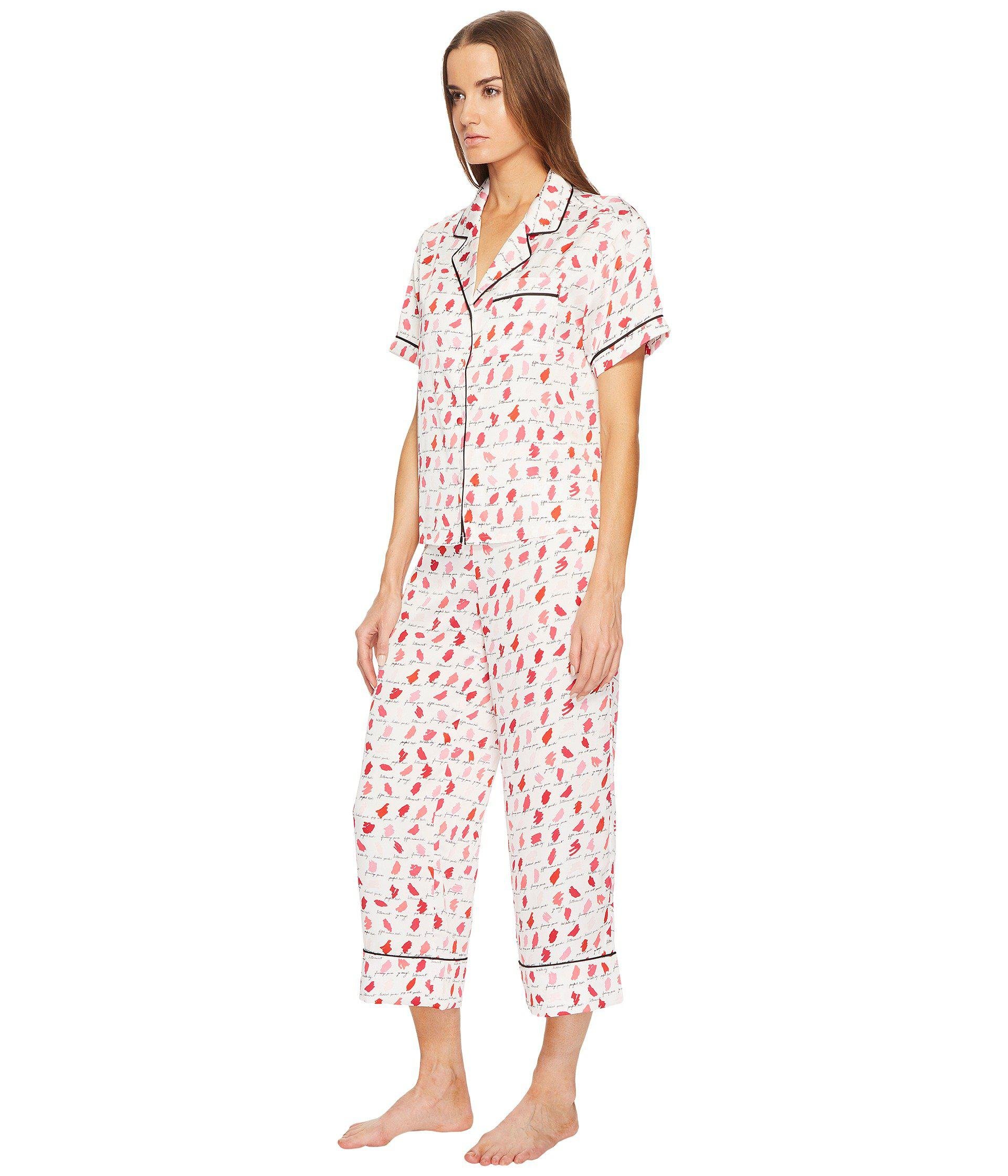 Kate Spade New York Print Short Pajamas