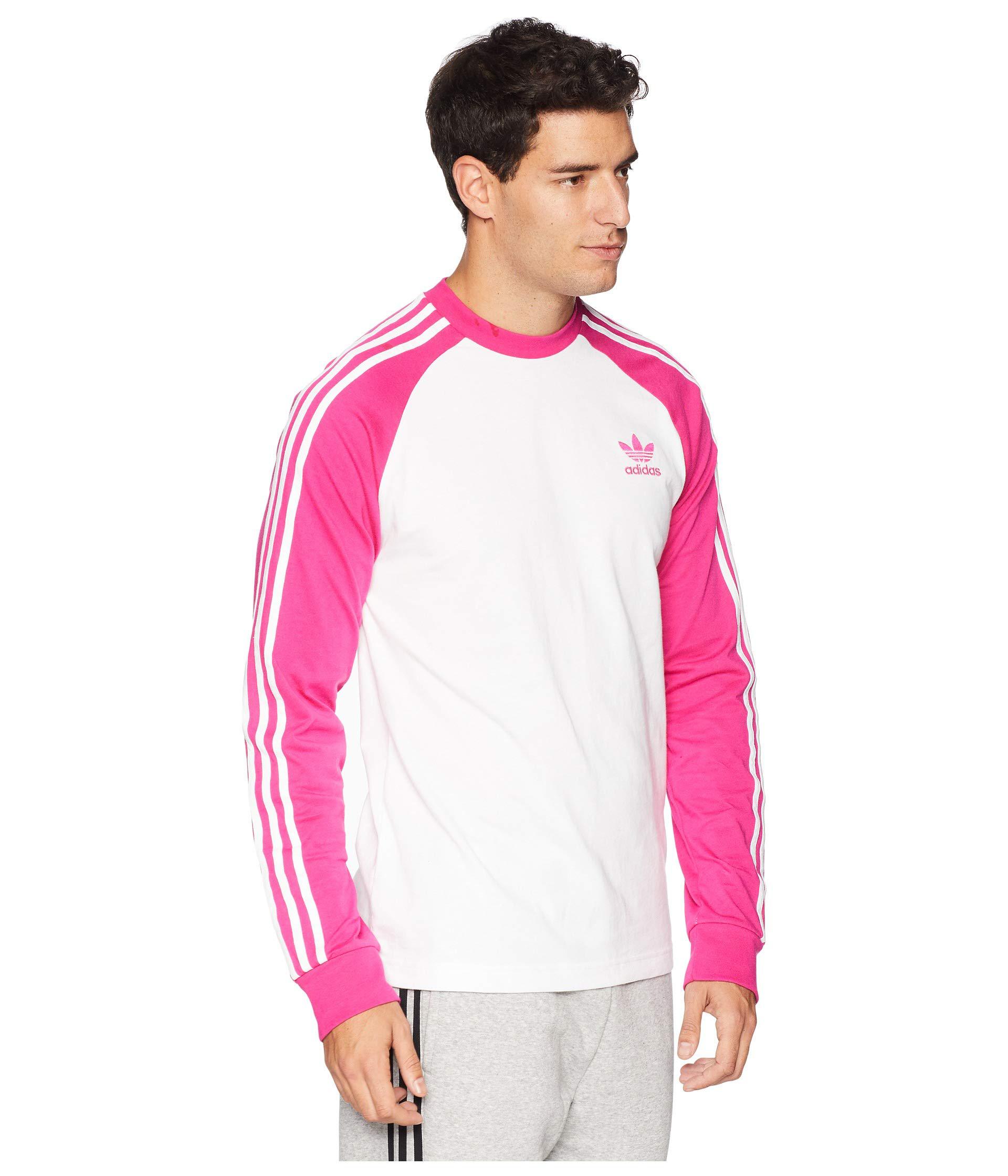 adidas pink long sleeve