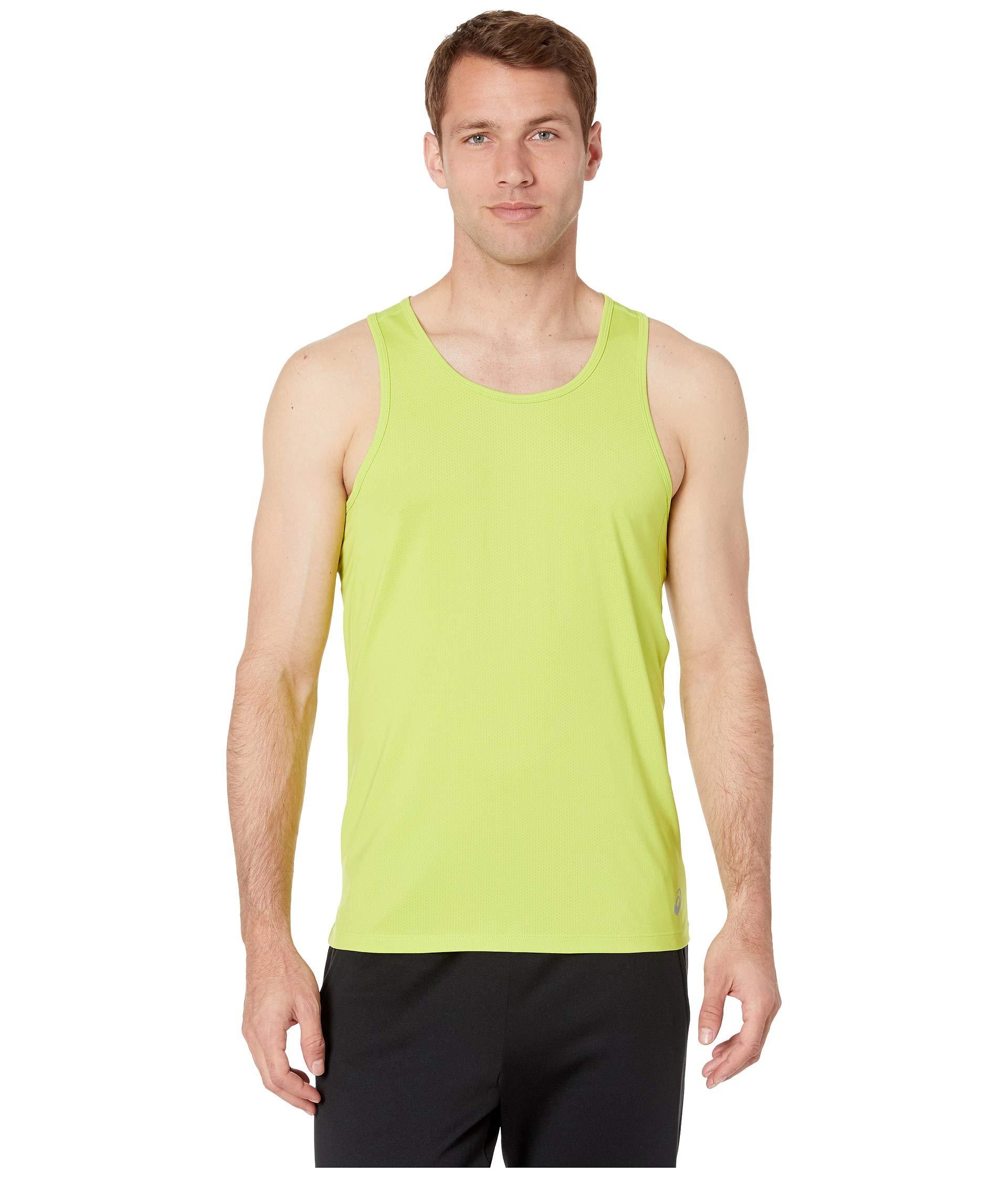 Asics Synthetic Run Singlet in Neon Lime (Green) for Men - Save 27% - Lyst