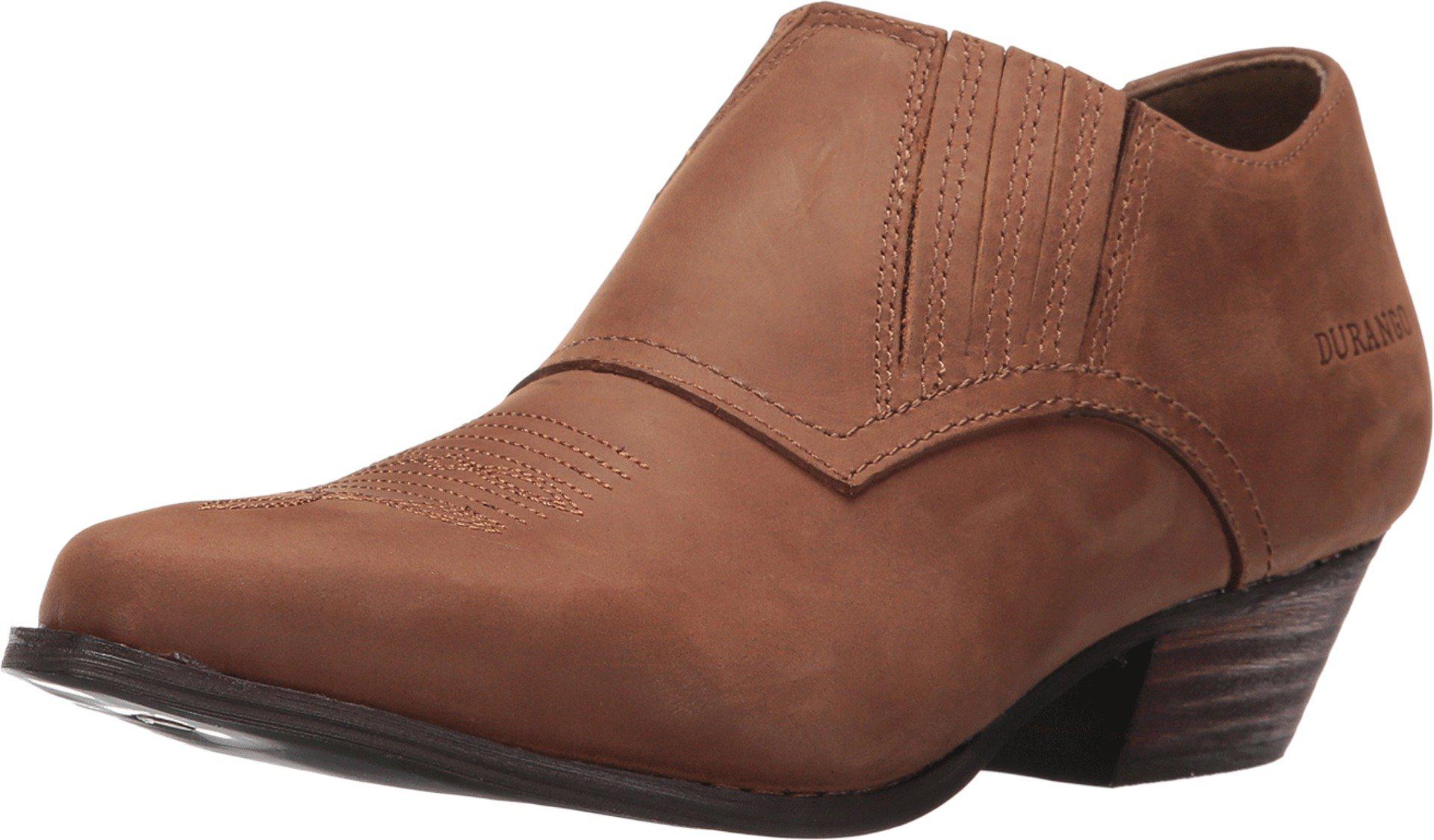 Durango Leather Western Shoe Boot in Brown - Lyst