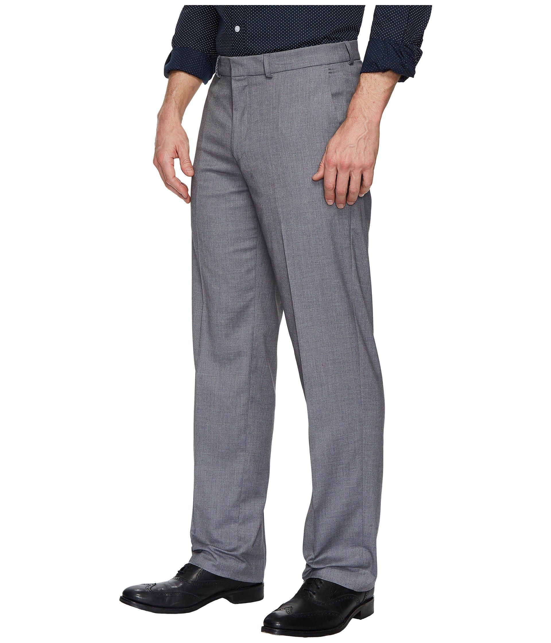 straight fit dress pants