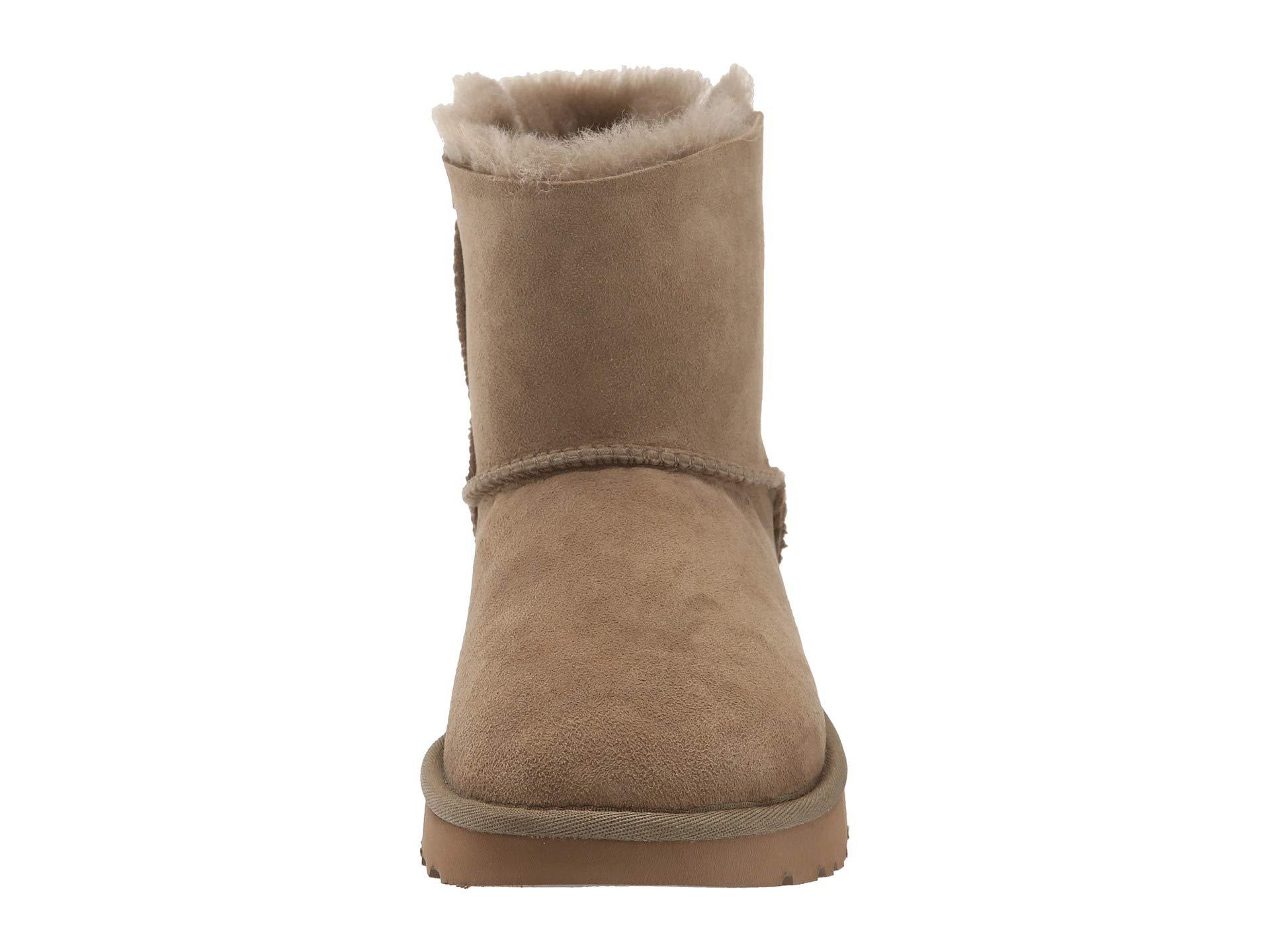 UGG Suede Mini Bailey Bow Ii (antilope) Women's Boots - Lyst