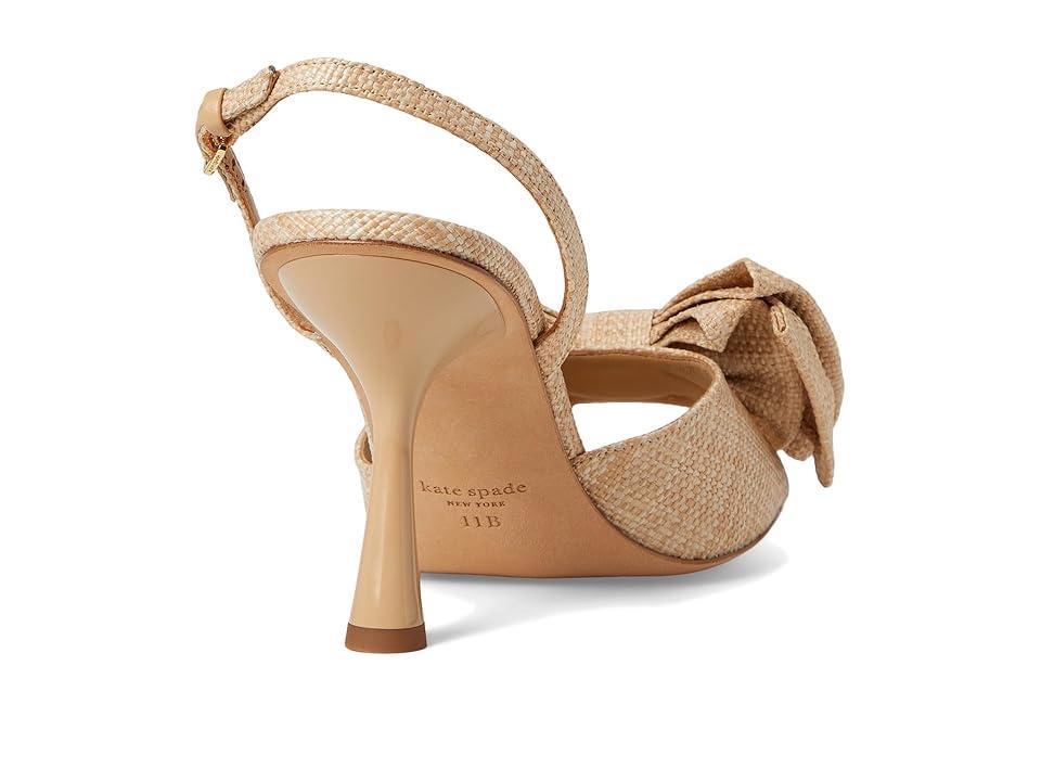 【Kate Spade】★サンダル★ Beau Raffia Heeled Sandal kate spade new york Beau Raffia Bow Slingback Dress Sandals
