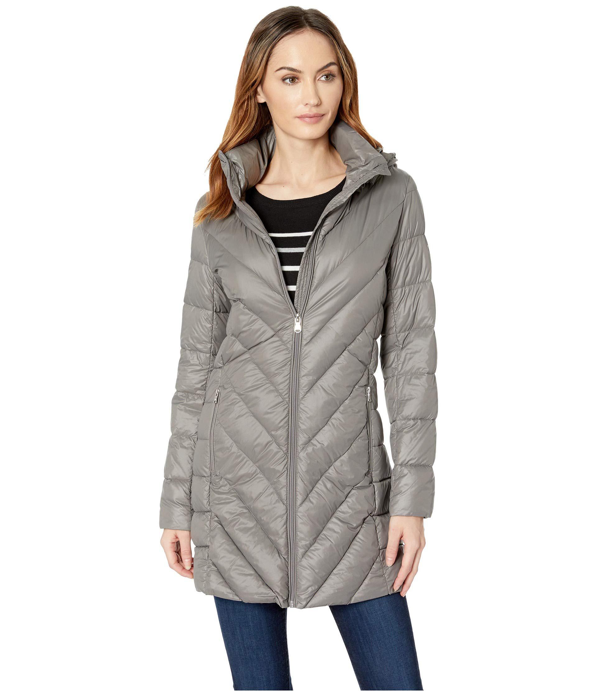 ralph lauren chevron quilted down jacket