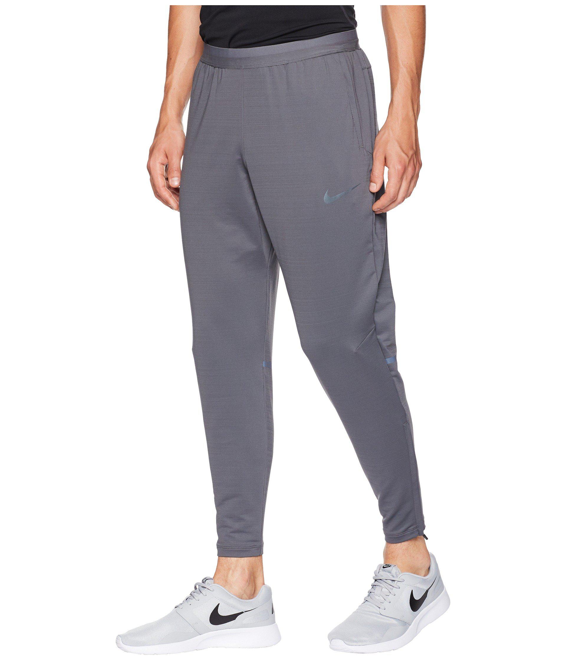 nike phenom pants grey