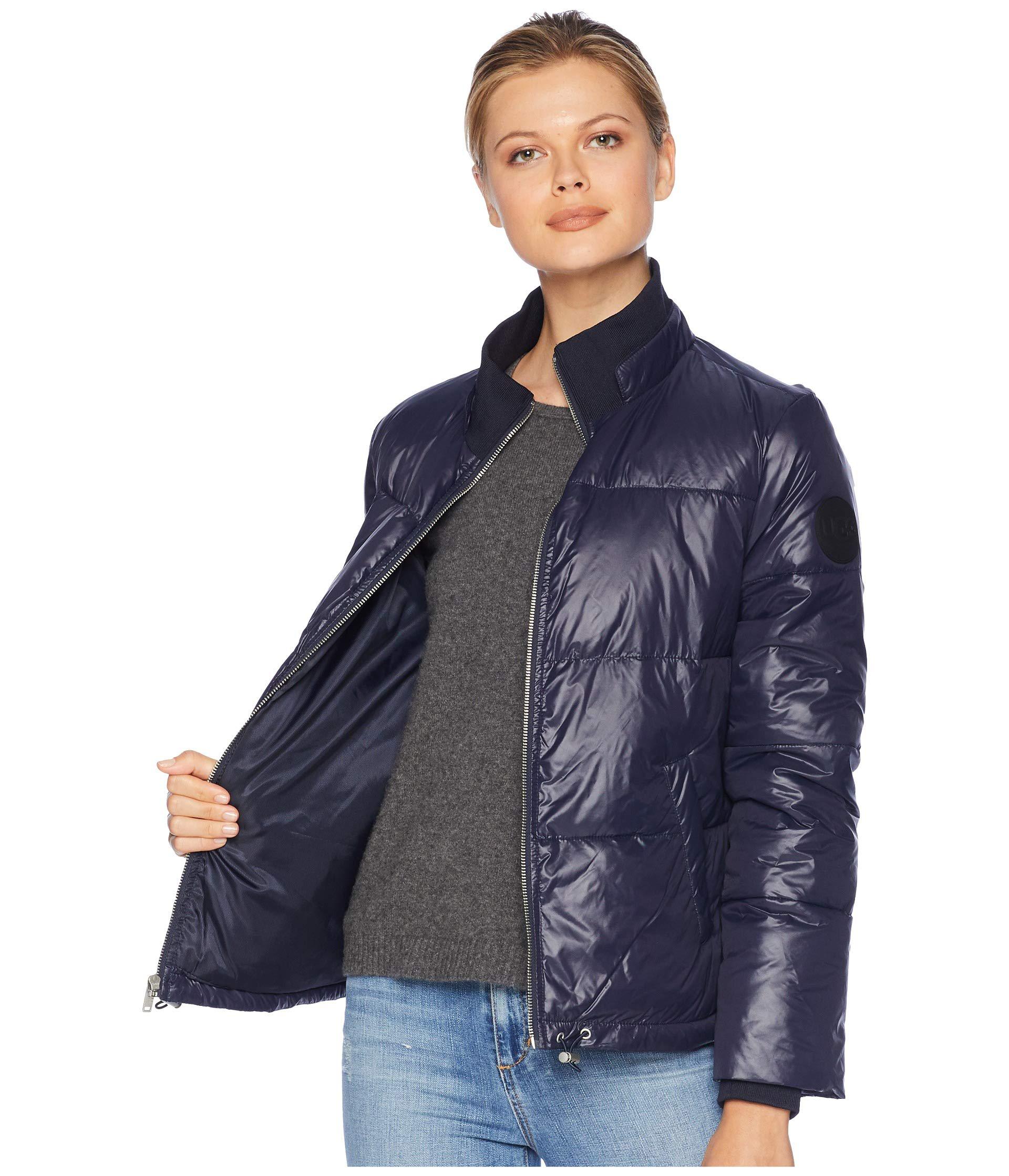 Download UGG Synthetic Izzie Puffer Jacket Nylon (navy) Women's ...
